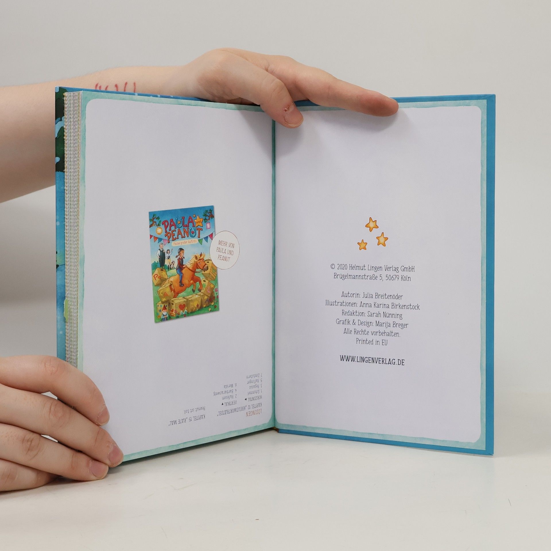 Julia Breitenöder Adventskalenderbuch. Im Galopp durch den Advent