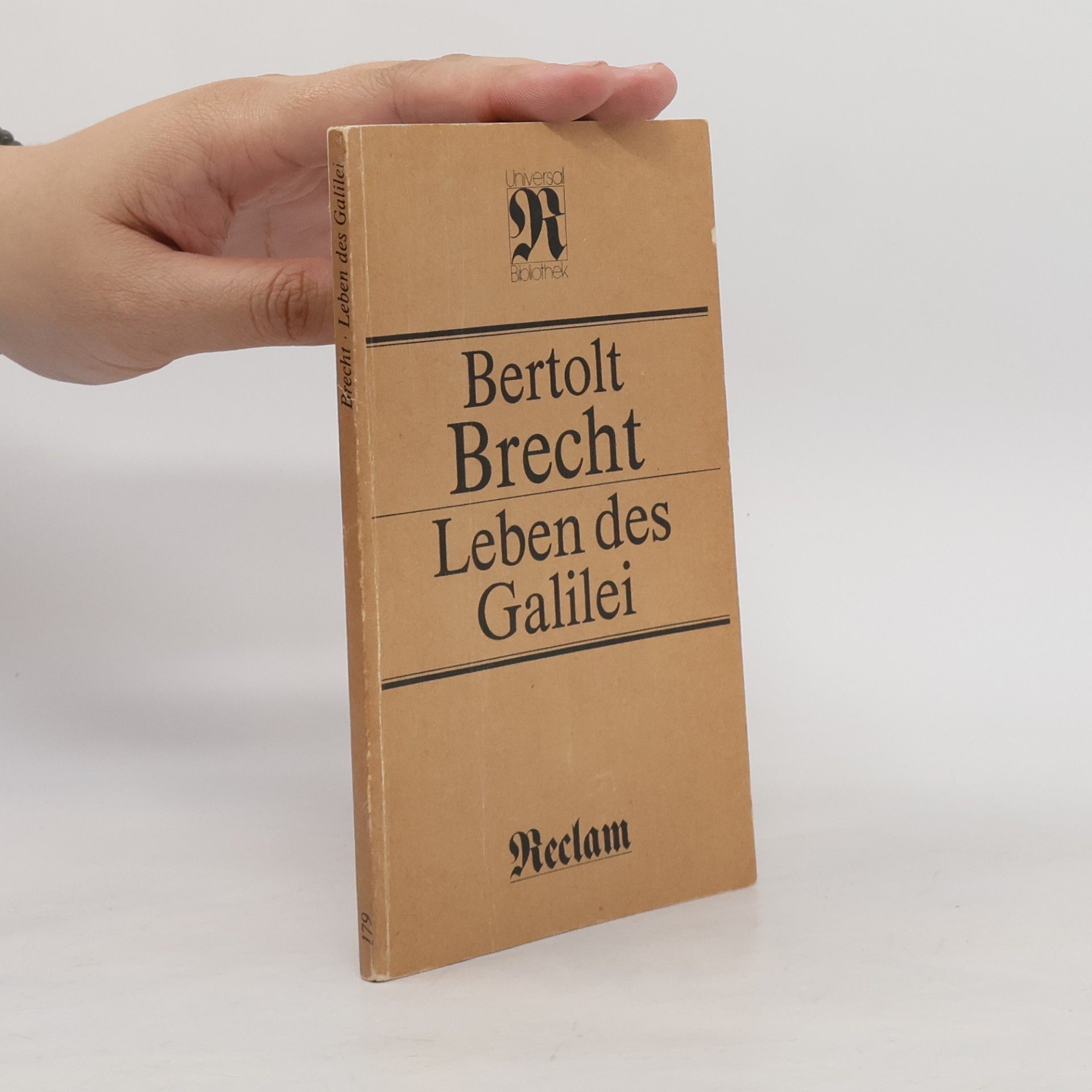 Bertolt Brecht Leben des Galilei