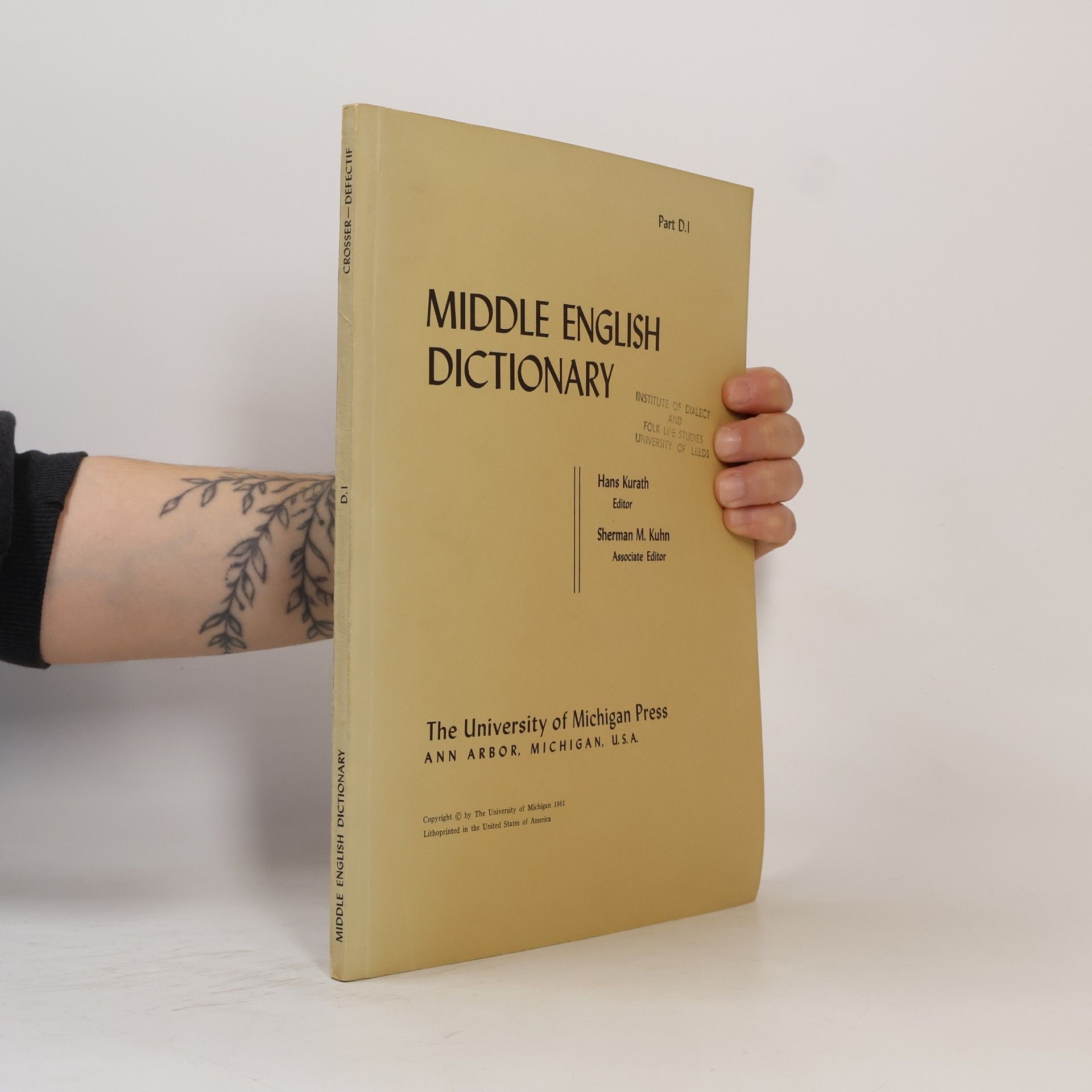 Middle English Dictionary 