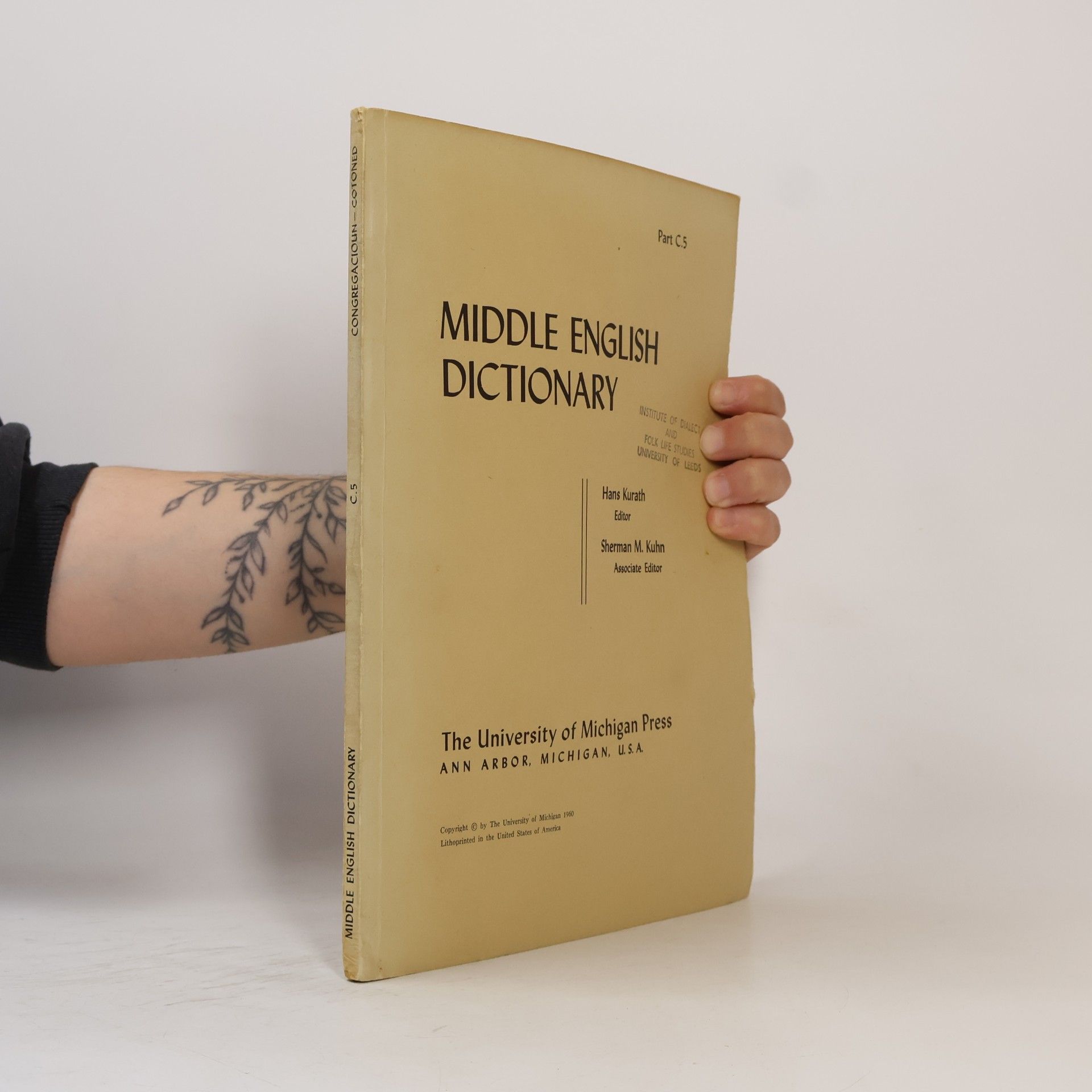 Middle English Dictionary