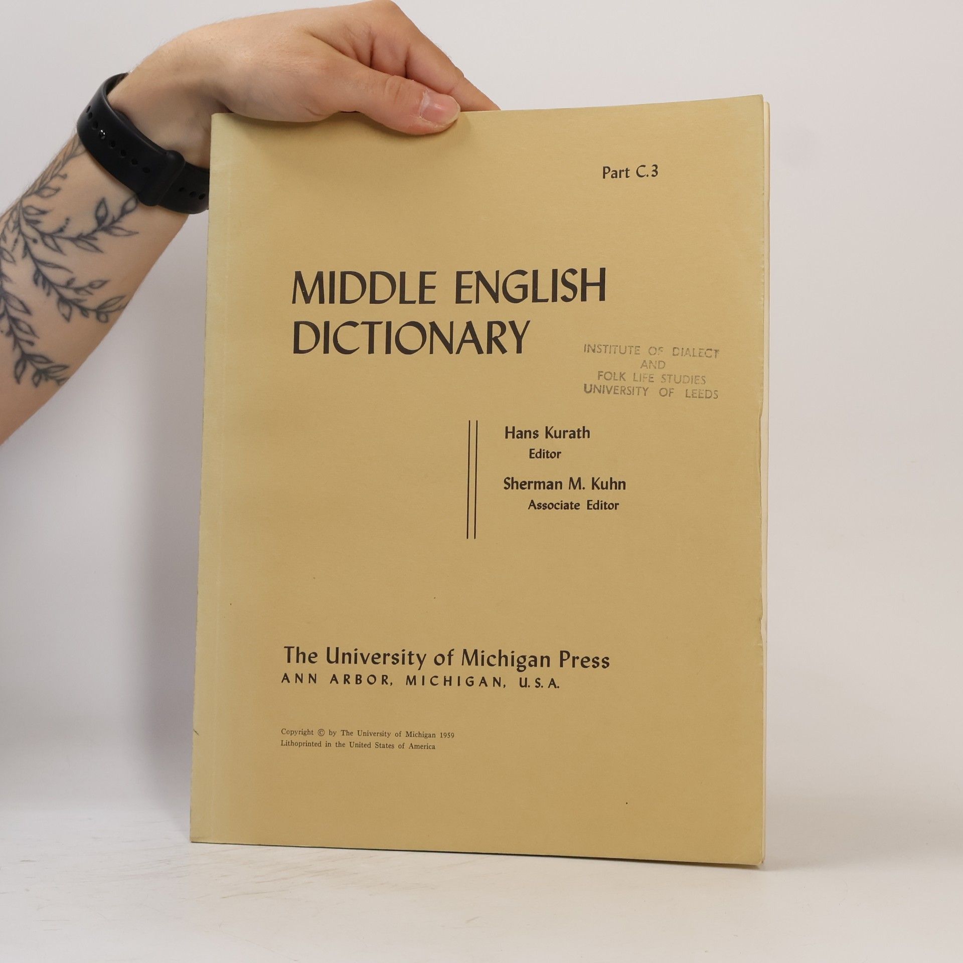Kolektív autorov Middle English Dictionary