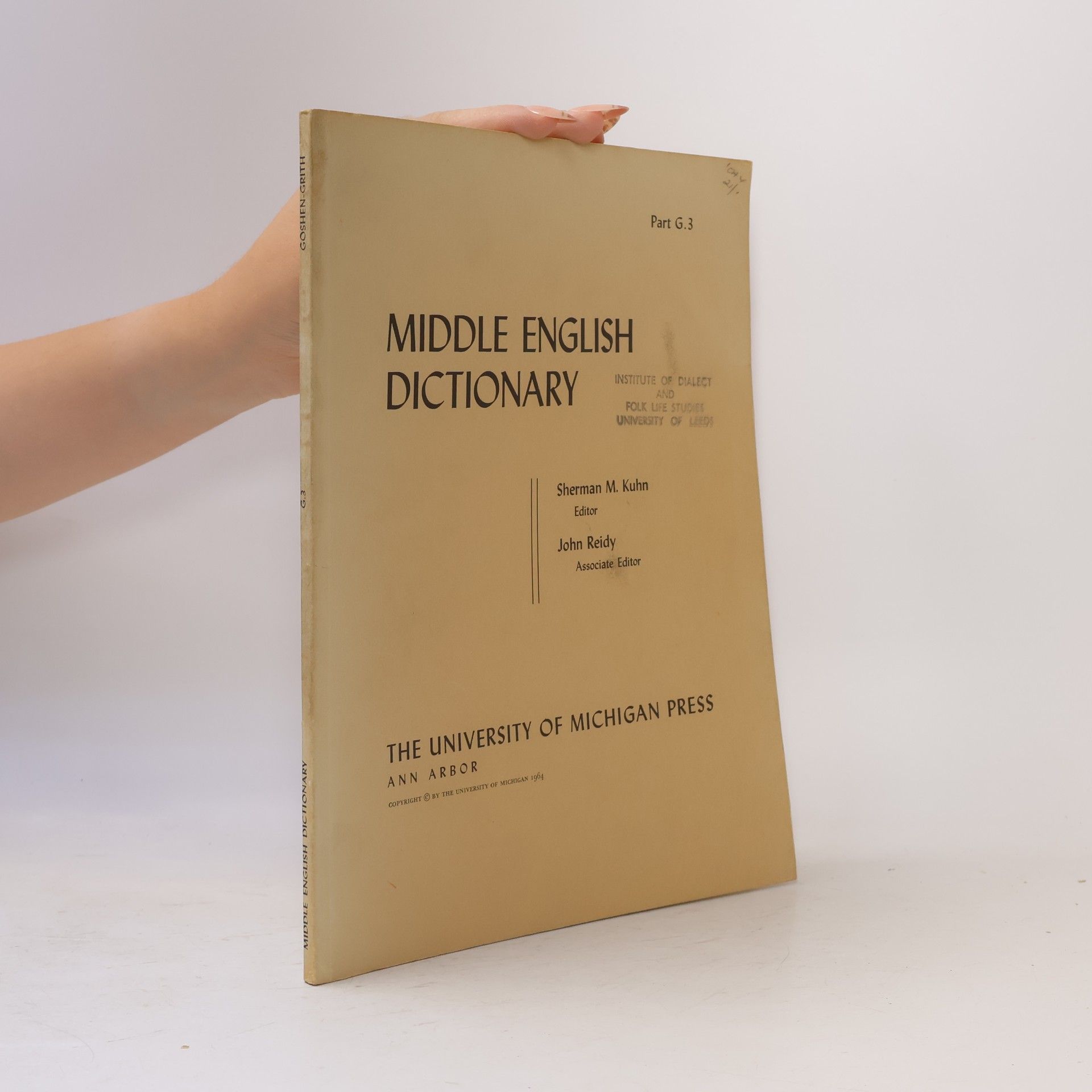 Middle English Dictionary