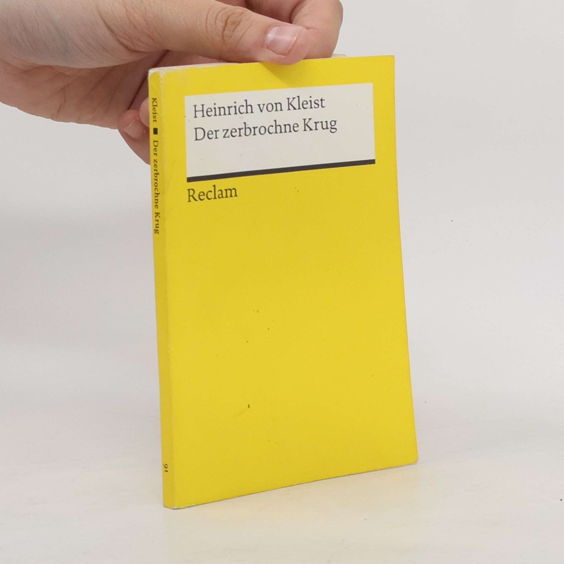 Heinrich von Kleist Der zerbrochne Krug