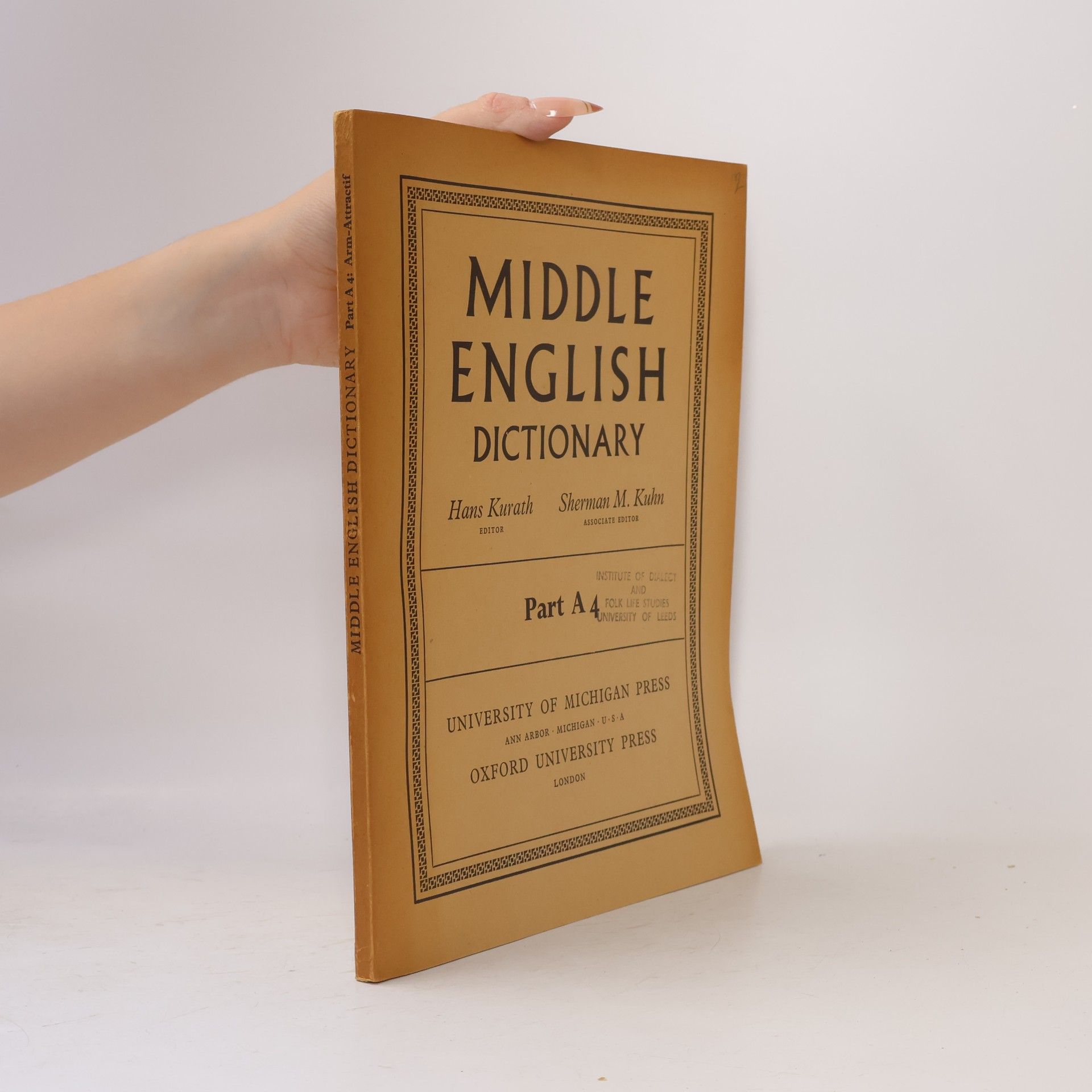 Middle English Dictionary A4