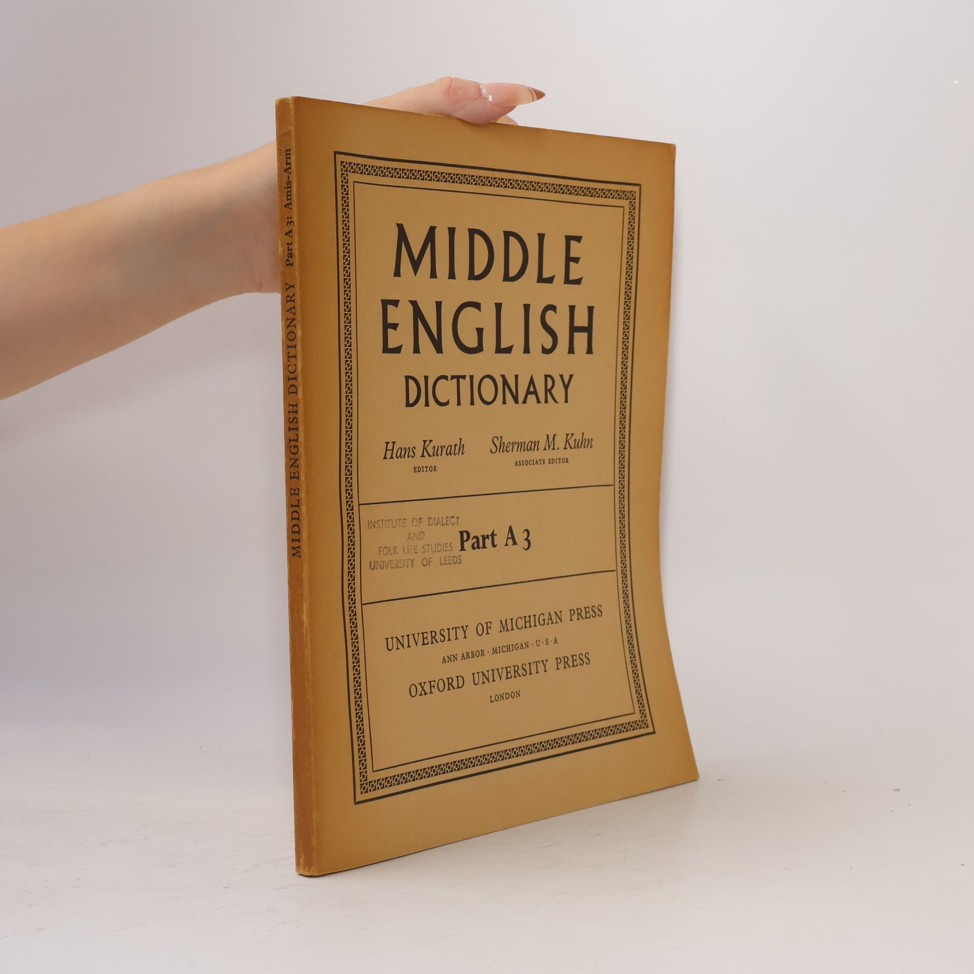 Middle English Dictionary A3