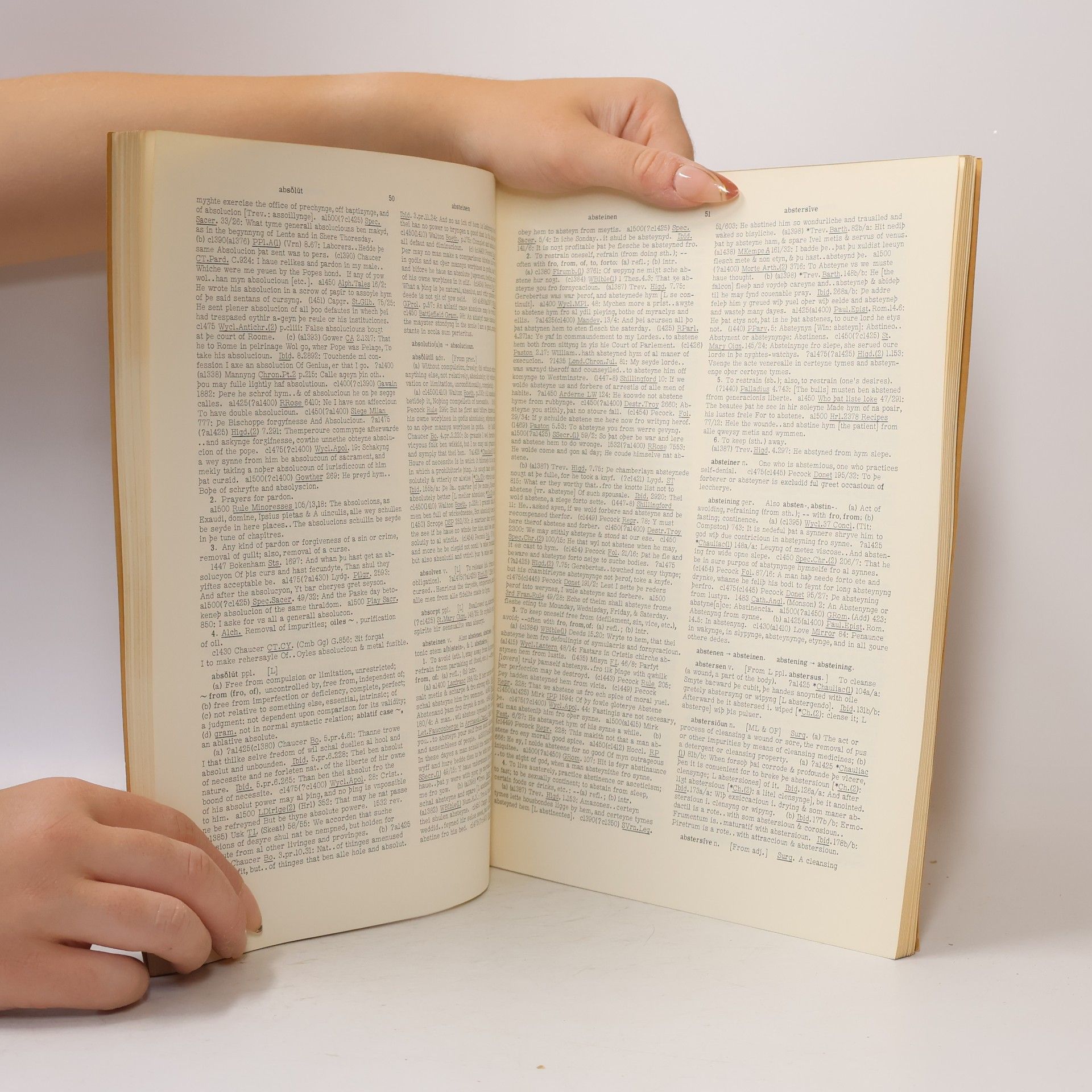 Kolektív autorov Middle English Dictionary Part A1
