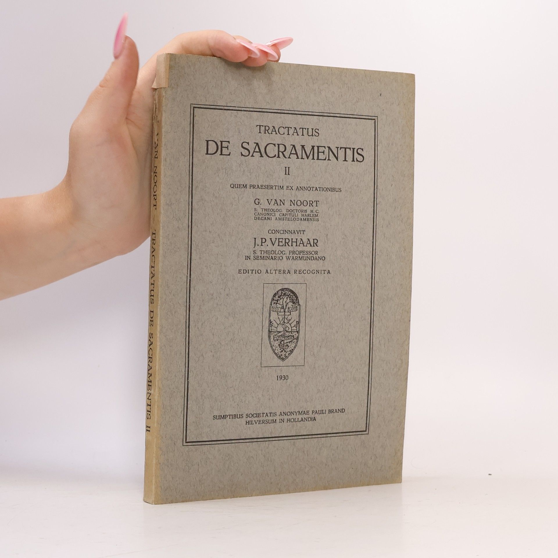 Tractatus de Sacramentis II.