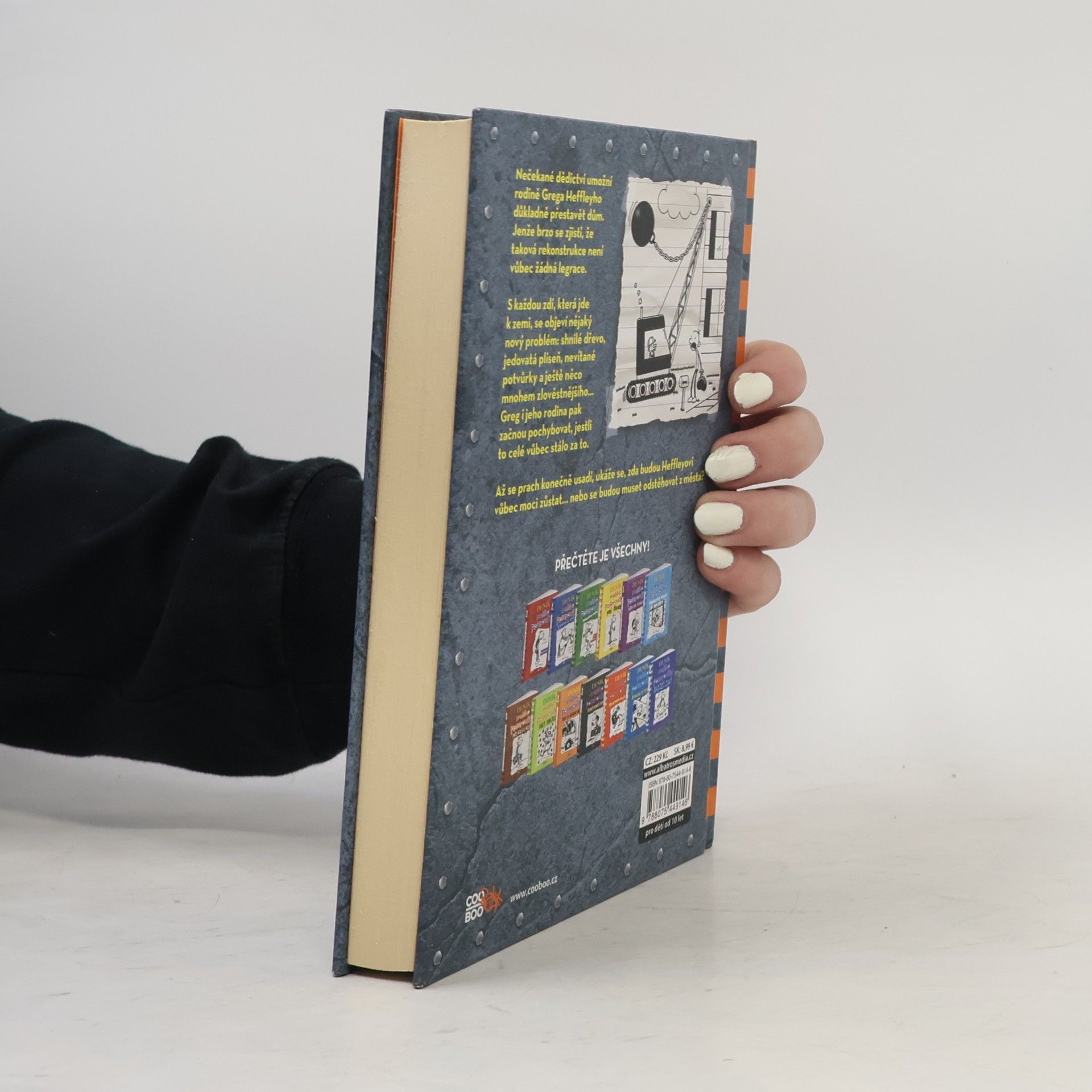 Jeff Kinney Deník malého poseroutky 14. Na spadnutí