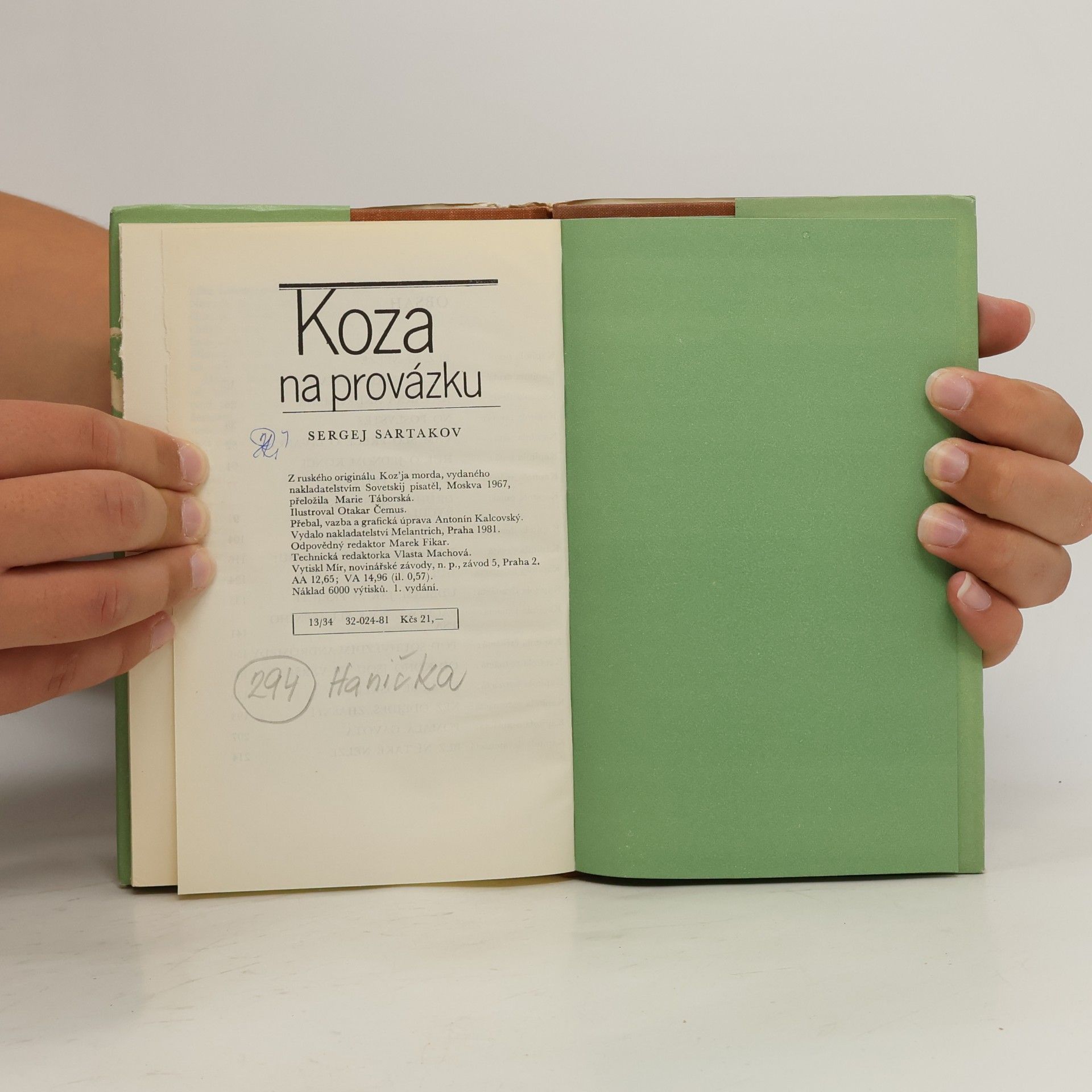 Sergej Venediktovič Sartakov Koza na provázku
