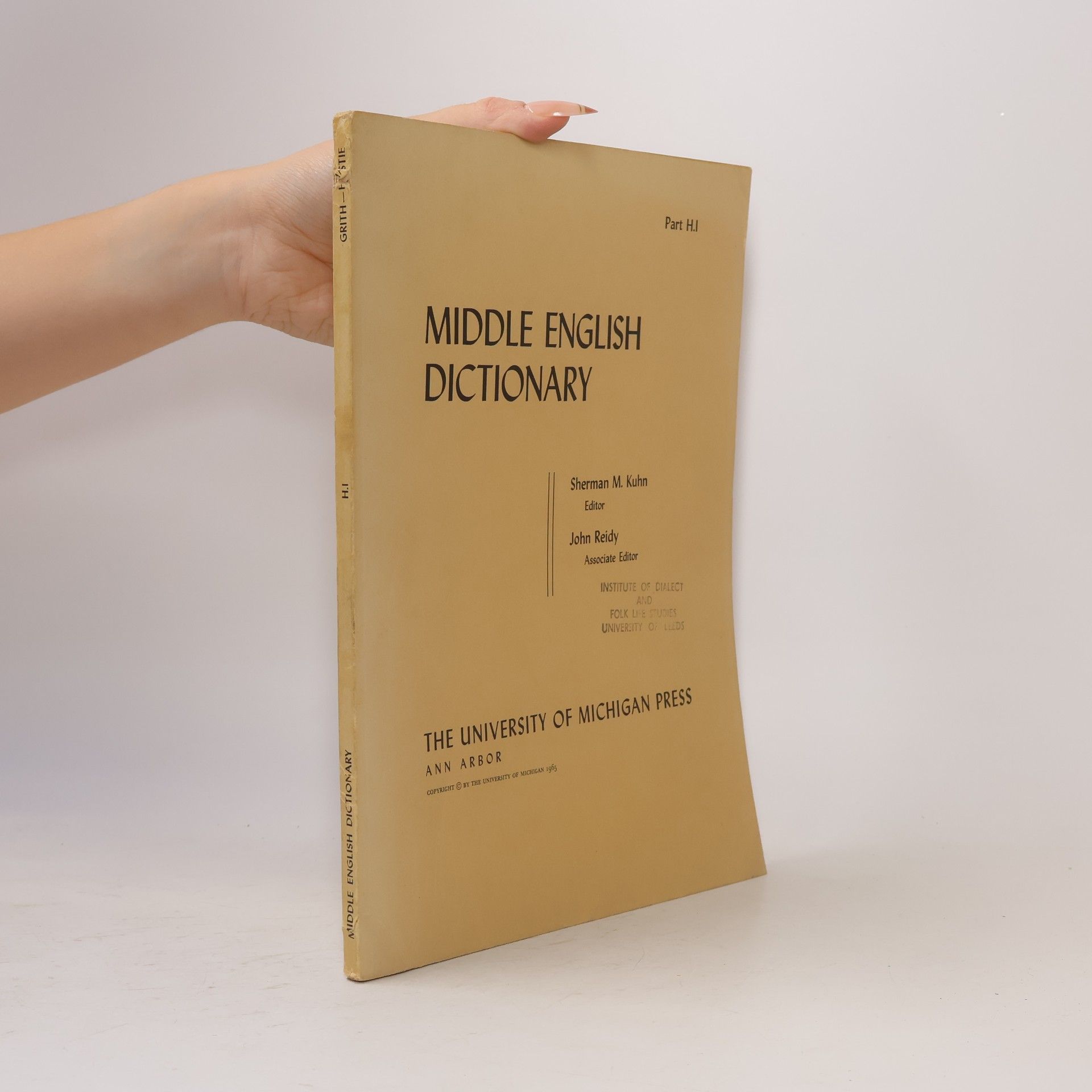 Middle English Dictionary