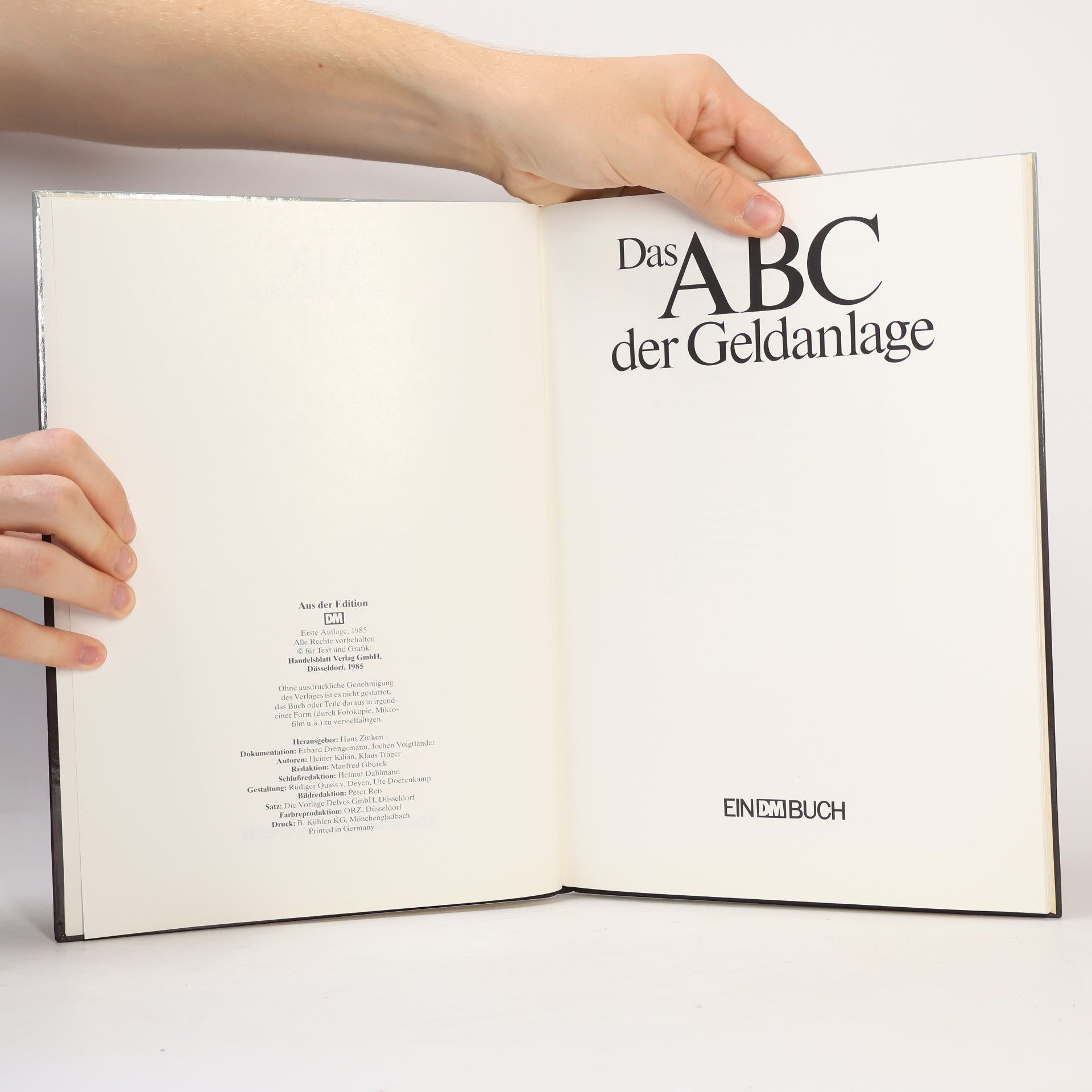 Heiner Kilian Das ABC der Geldanlage