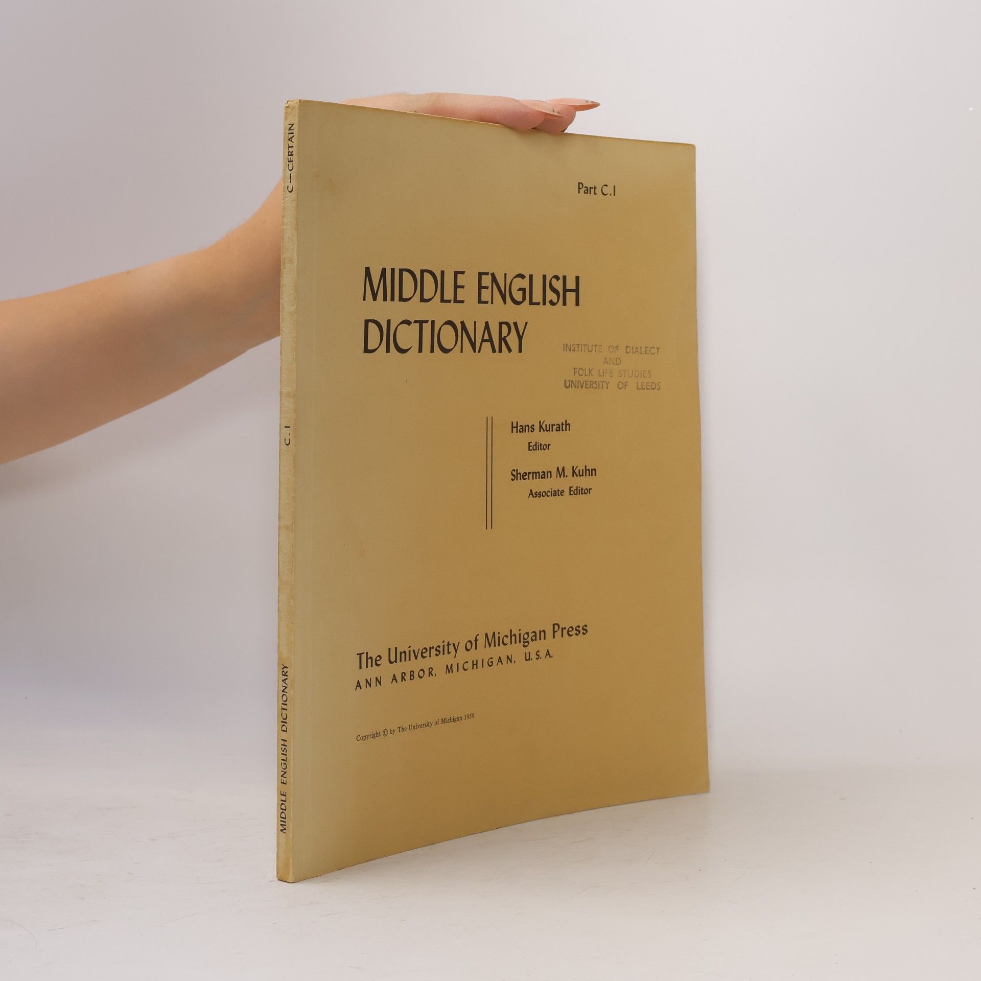 Middle English Dictionary