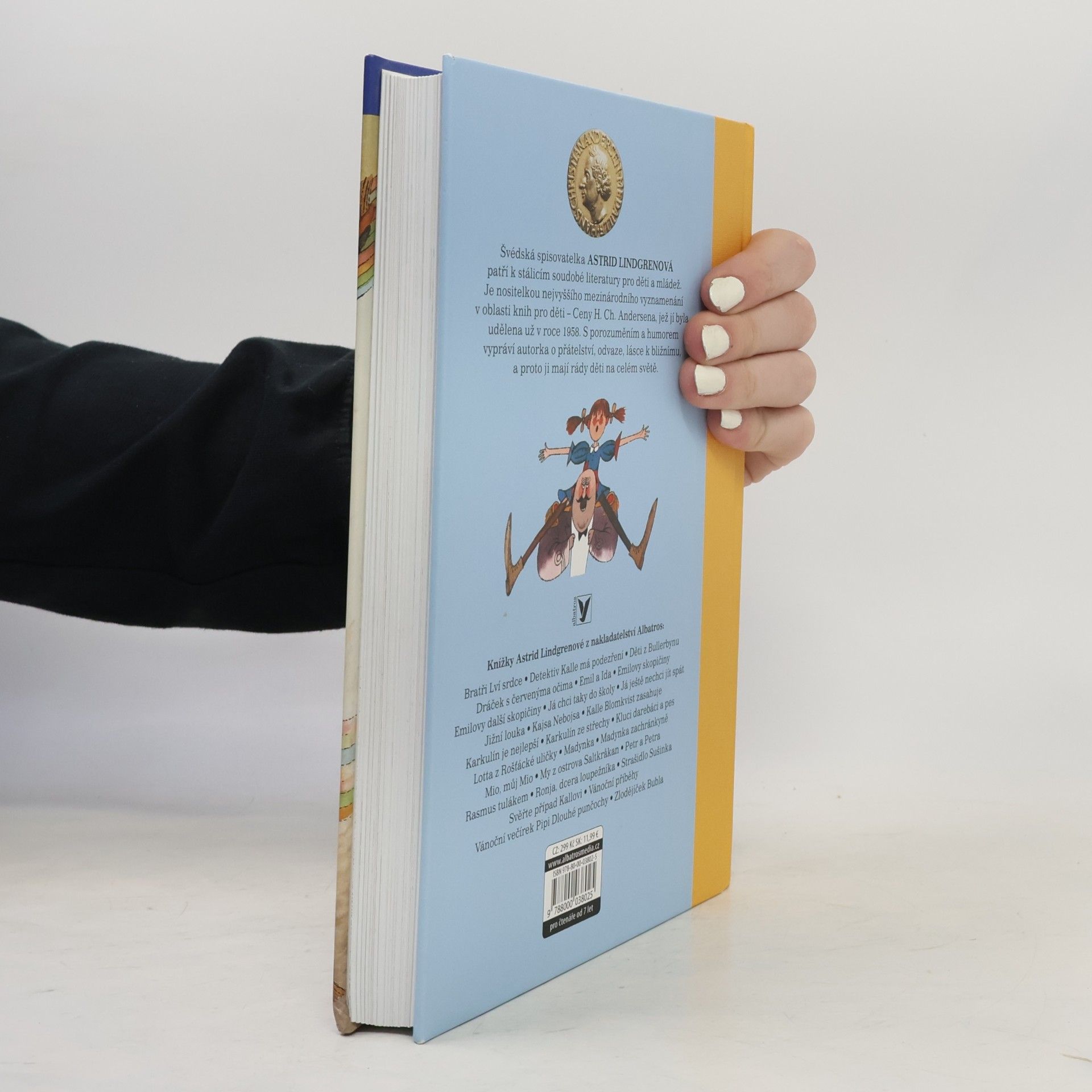 Astrid Lindgren Pipi Dlouhá punčocha