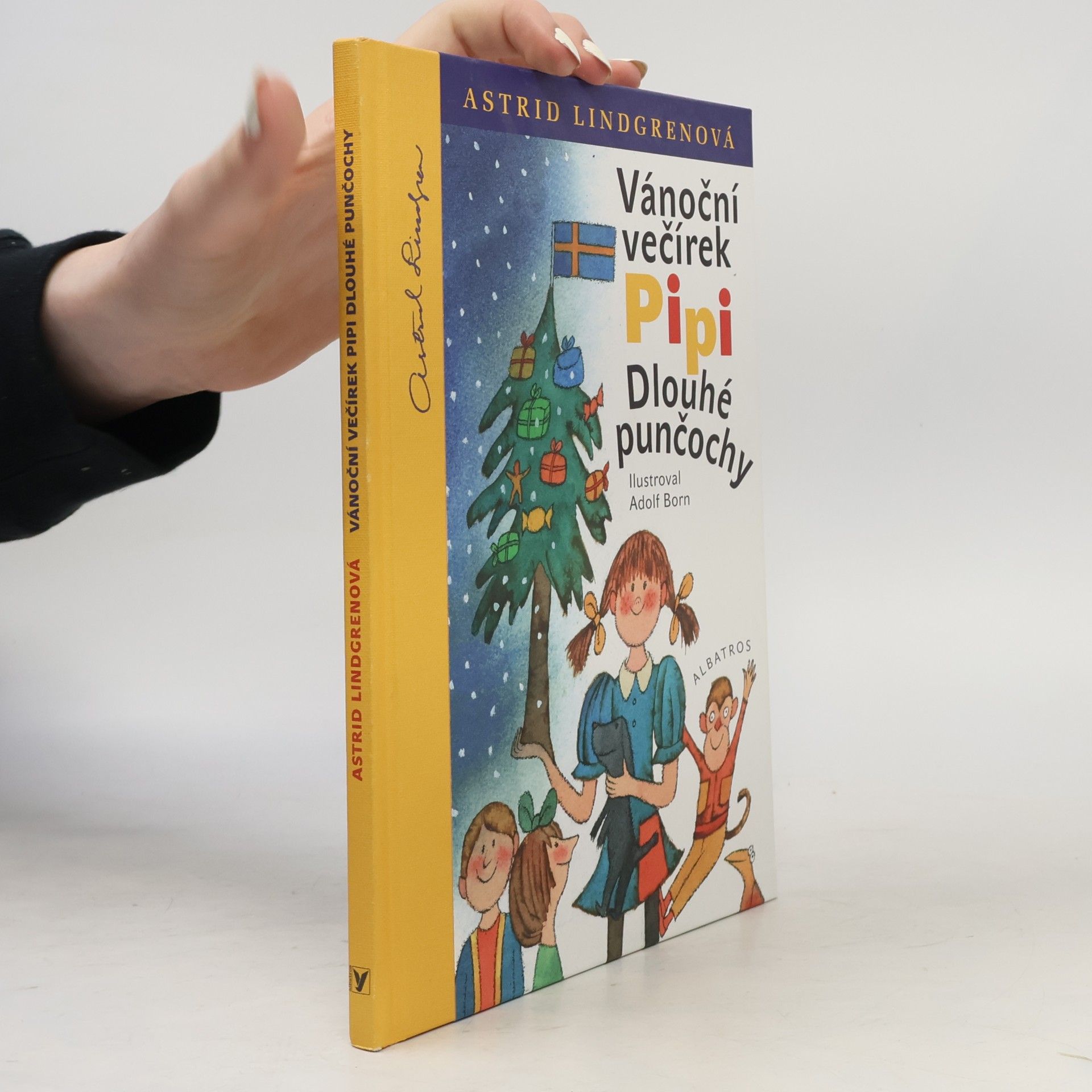 Astrid Lindgren Vánoční večírek Pipi Dlouhé punčochy