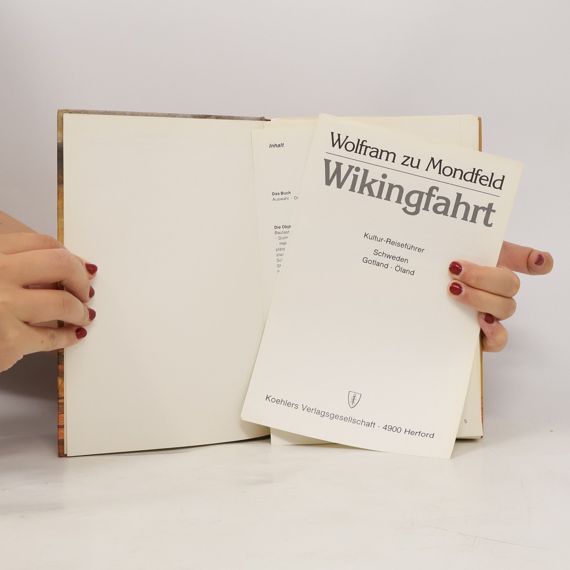 Wolfram zu Mondfeld Wikingfahrt