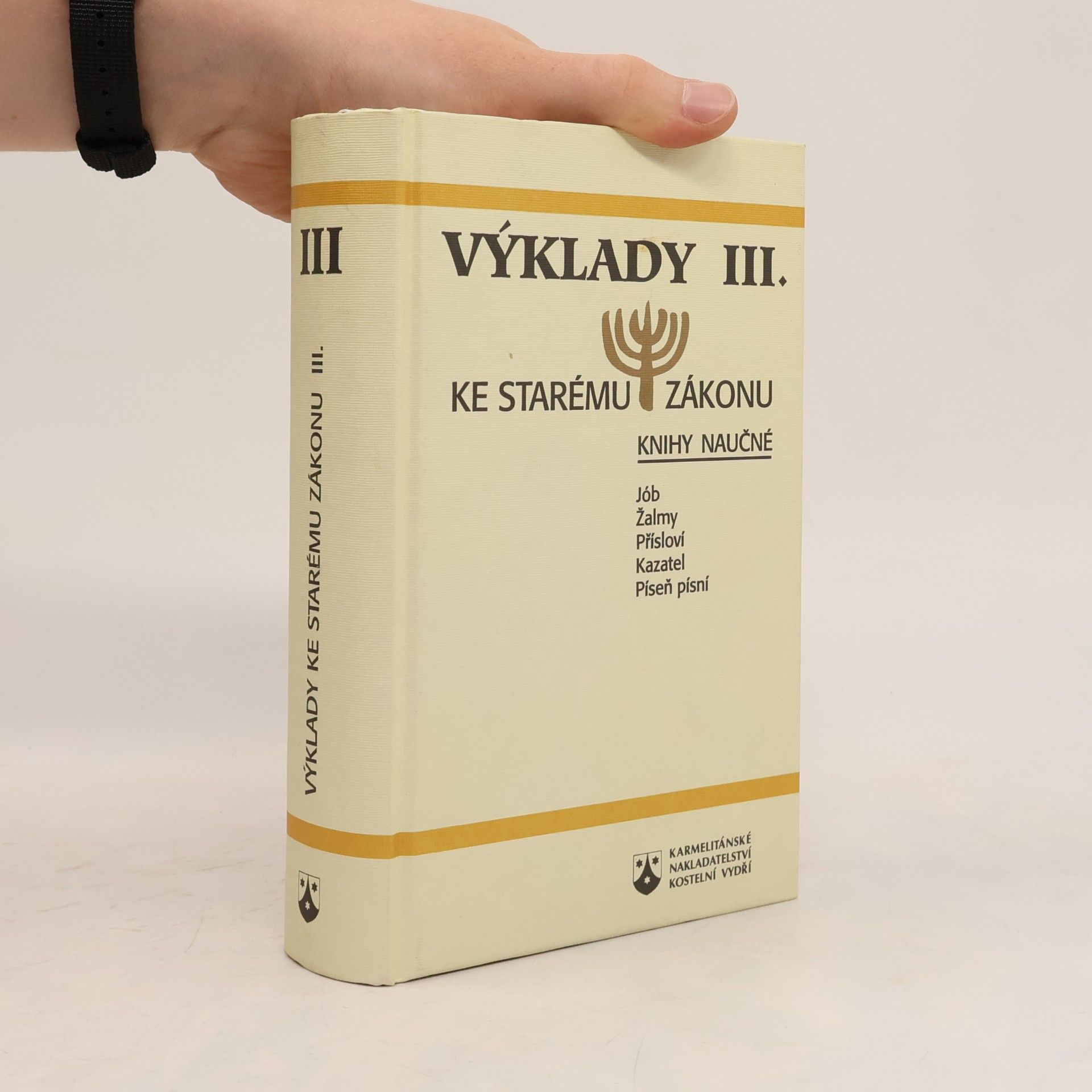 Miloš Bič Výklady ke Starému zákonu III.