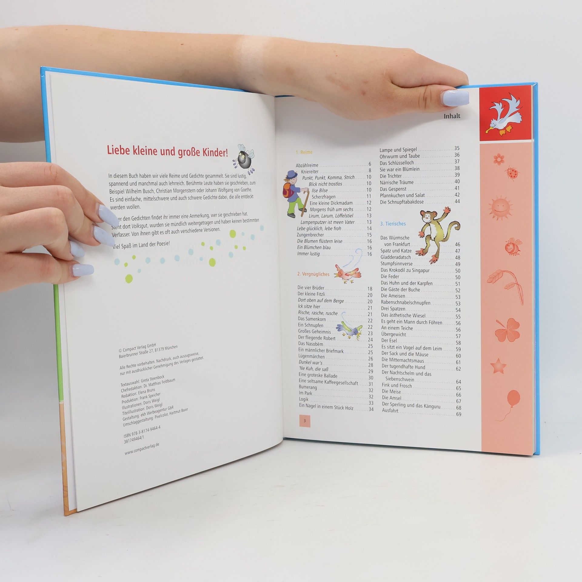 Morgens früh um sechs kommt die kleine Hex´ - Die schönsten Reime und Gedichte für Kinder