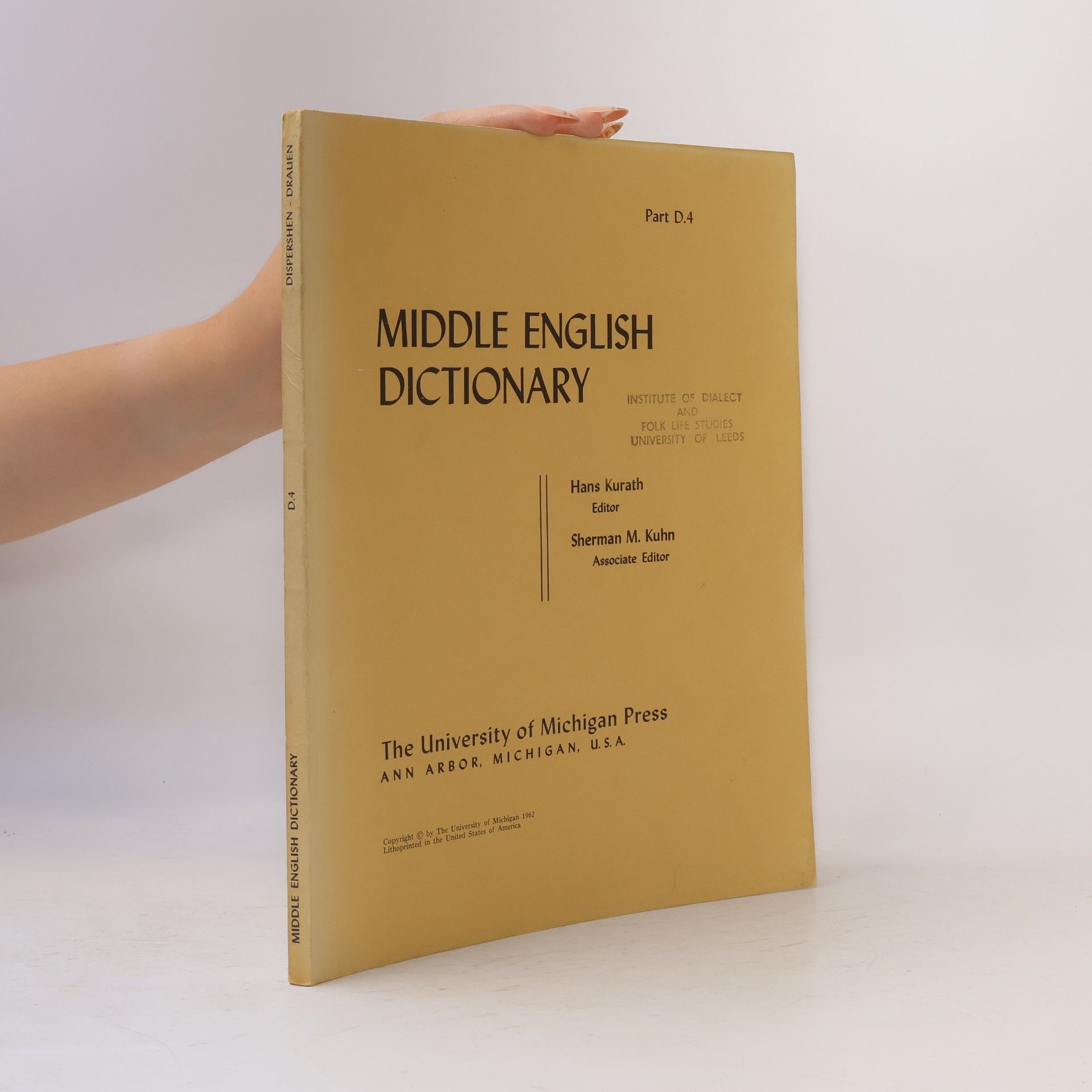 Middle English Dictionary 