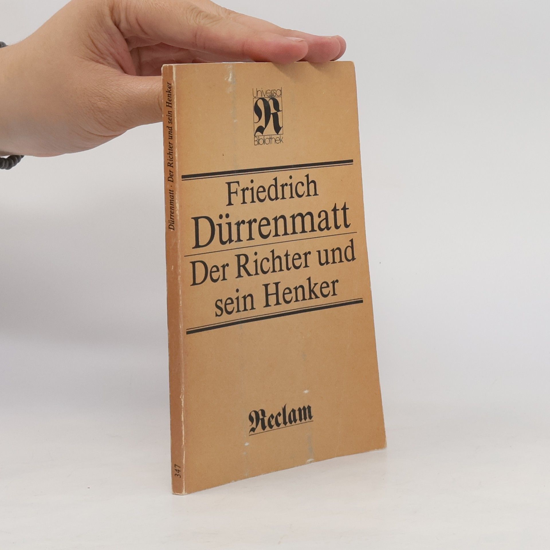 Friedrich Dürrenmatt Der Richter und sein Henker