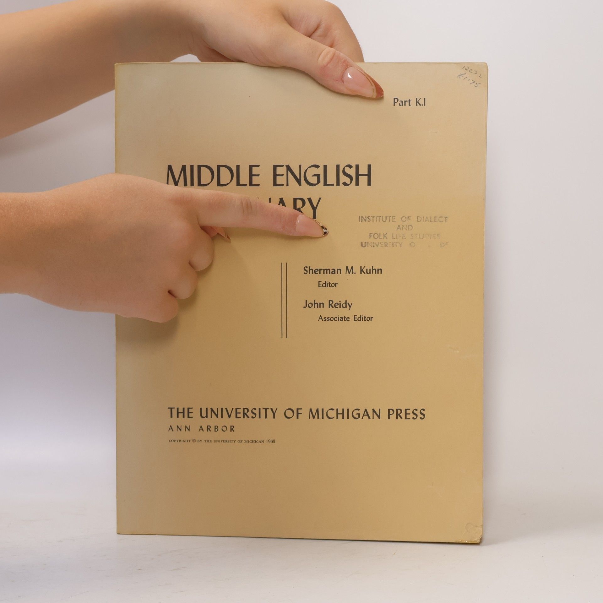 Hans Kurath Middle English Dictionary