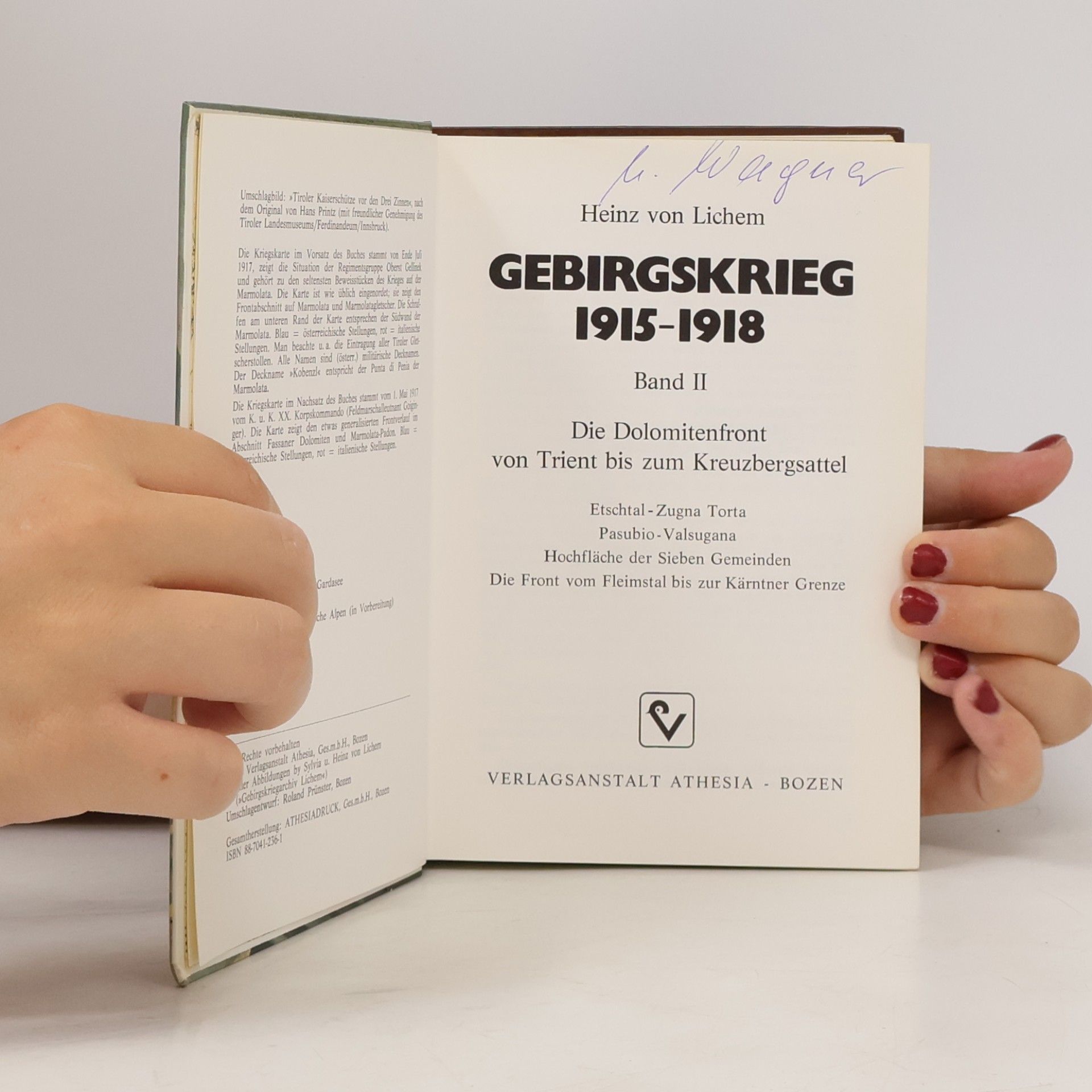 Heinz von Lichem Gebirgskrieg 1915-1918. Band 2