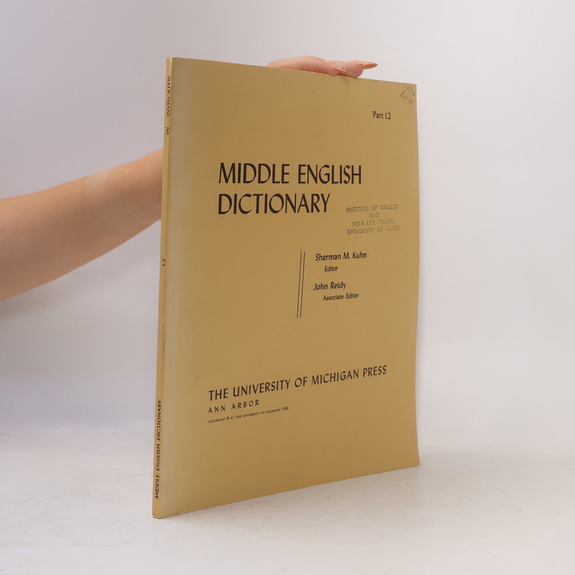 Middle English Dictionary