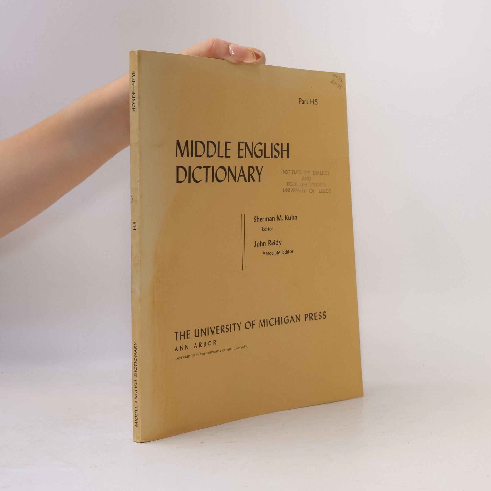 Middle English Dictionary H5