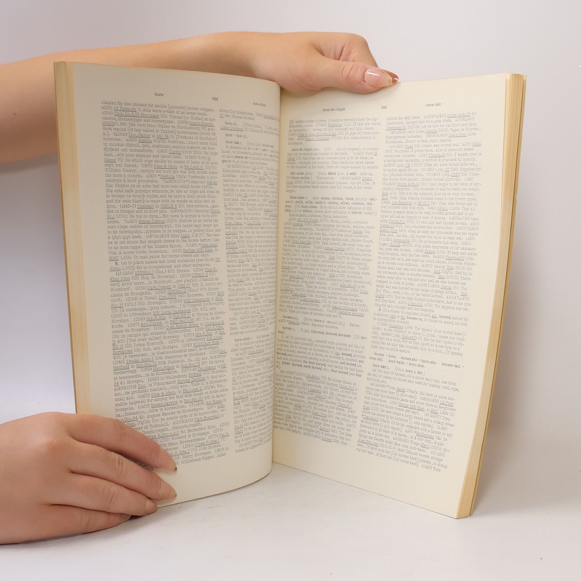 Sherman M. Kuhn Middle English Dictionary H5