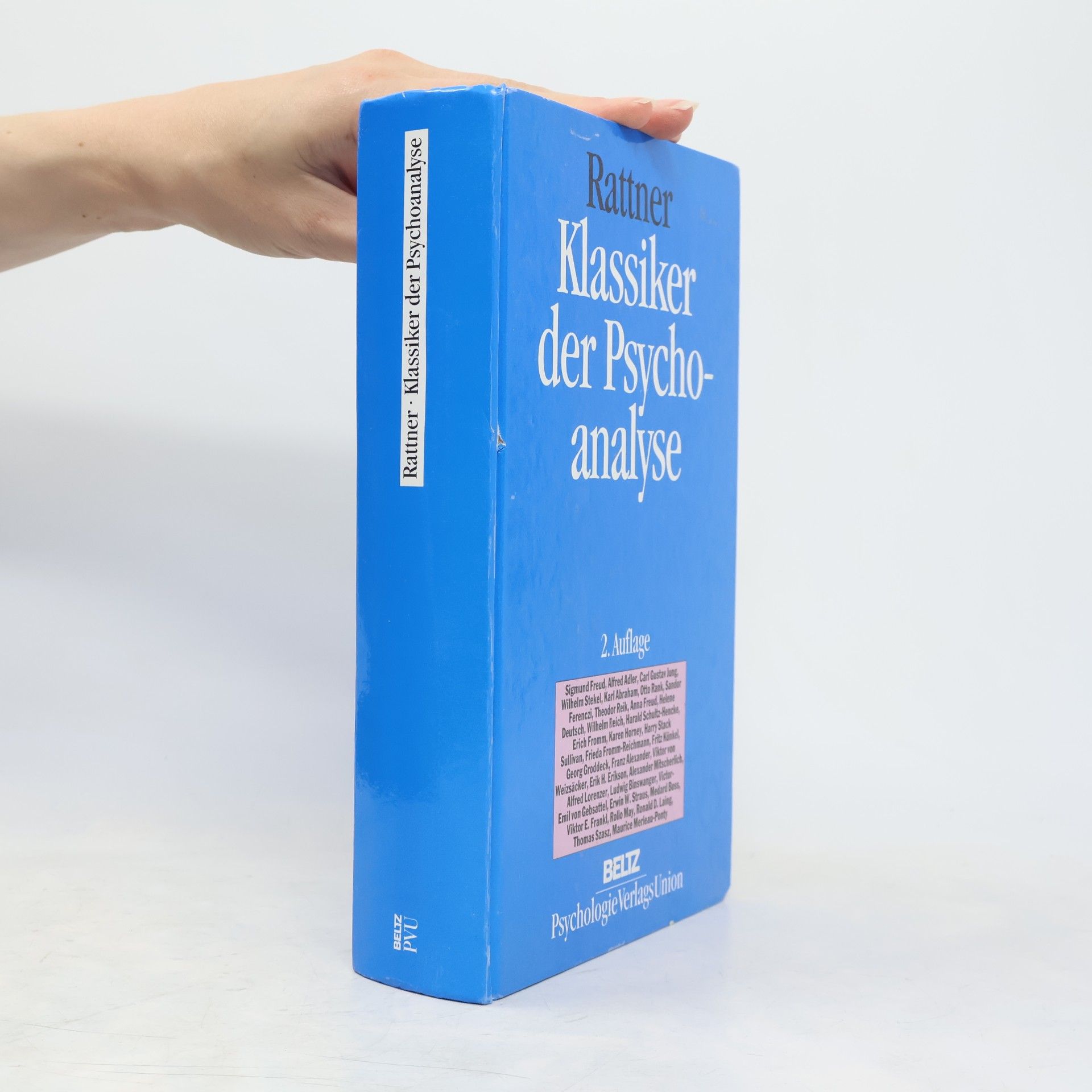 Josef Rattner Klassiker der Psychoanalyse