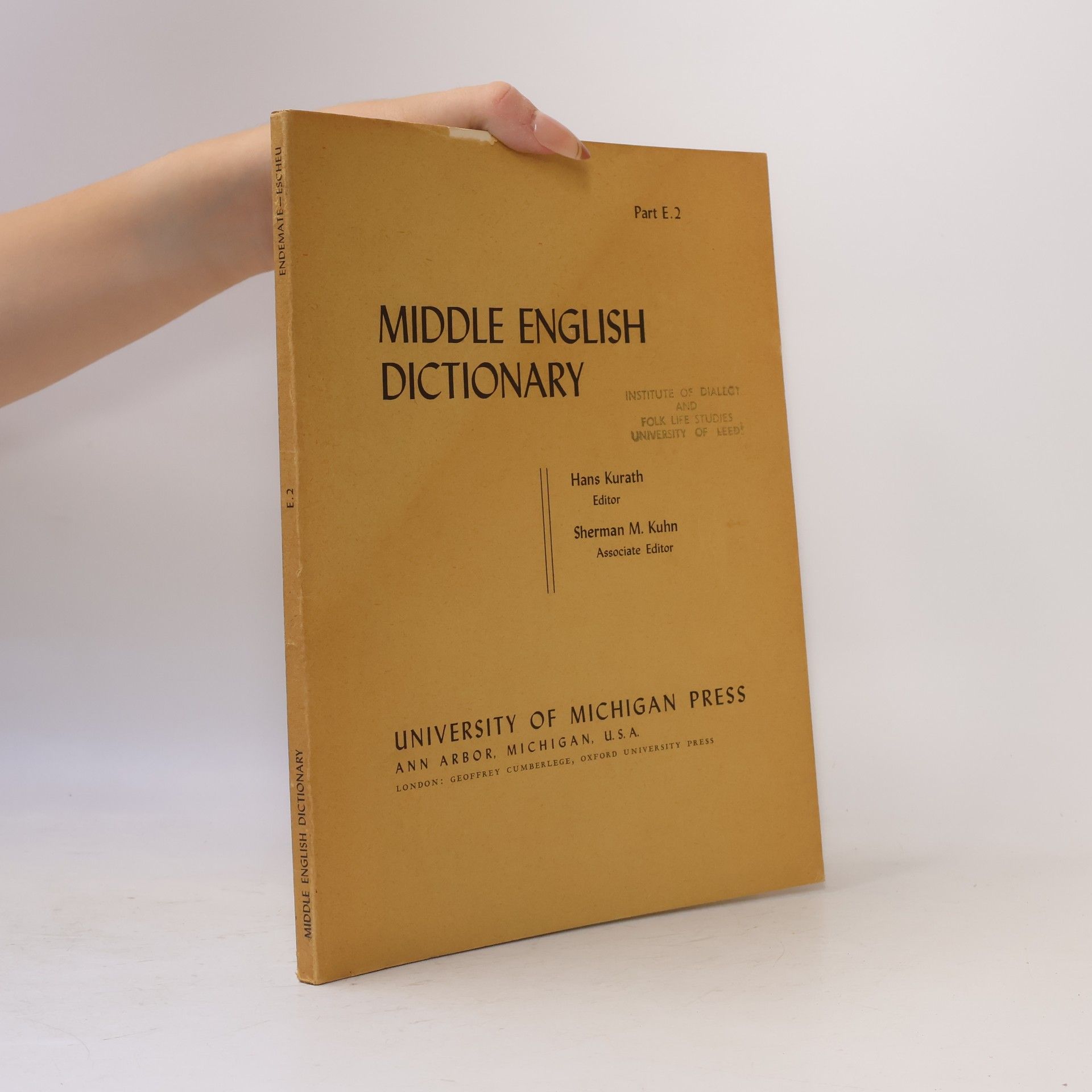 Middle English Dictionary