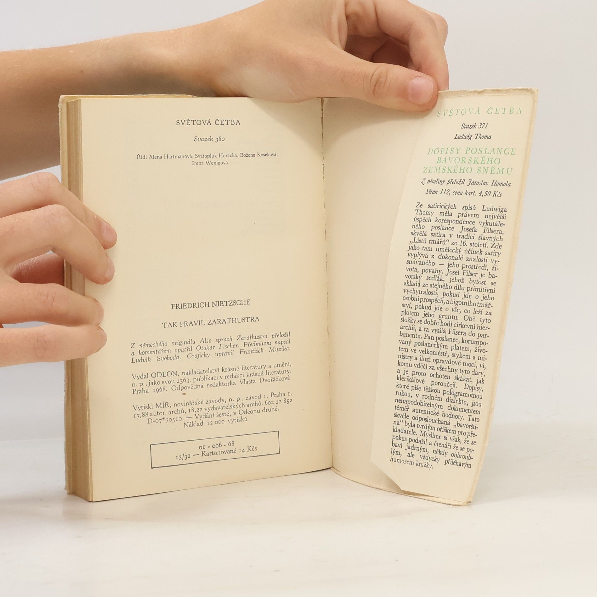 Friedrich Nietzsche Tak pravil Zarathustra