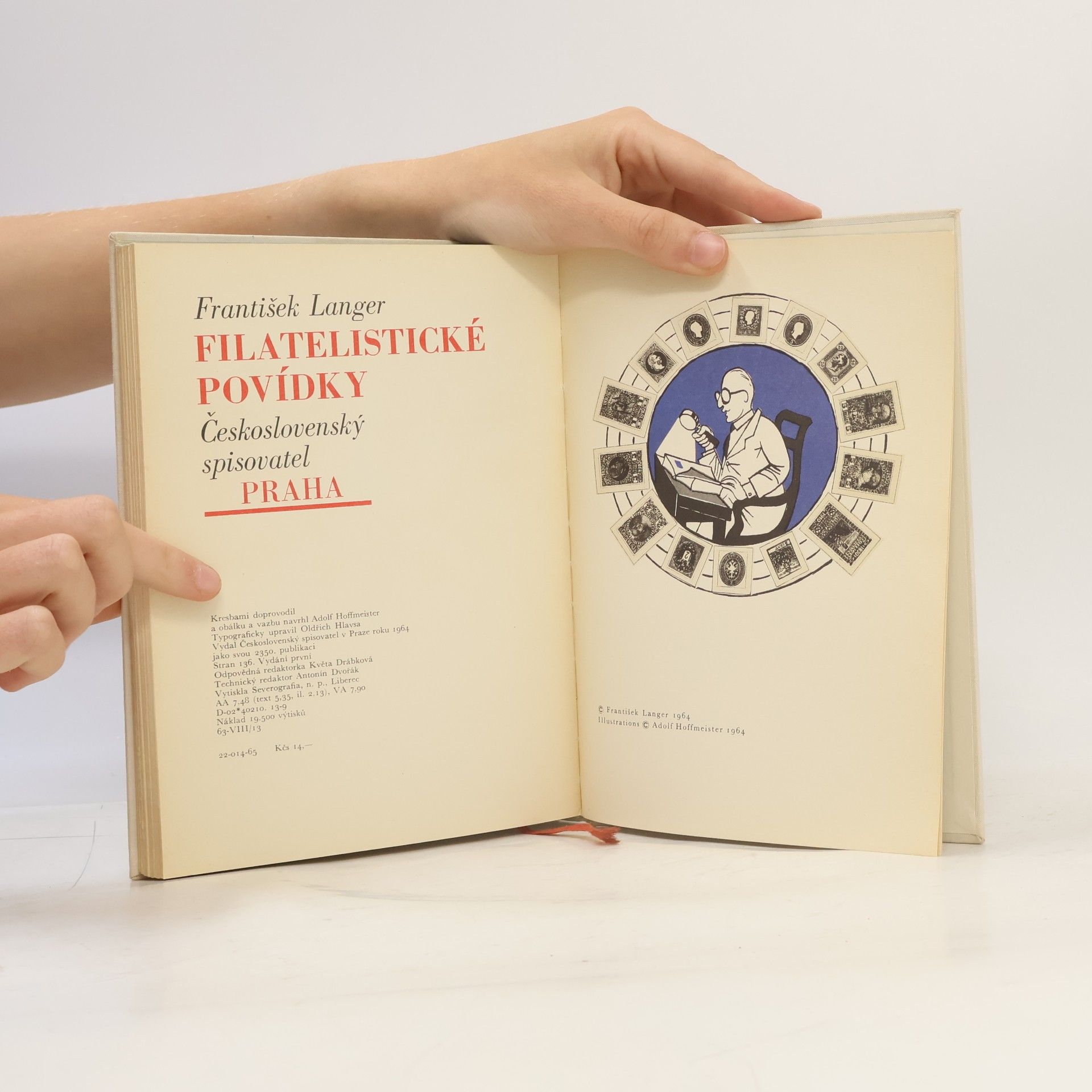 František Langer Filatelistické povídky