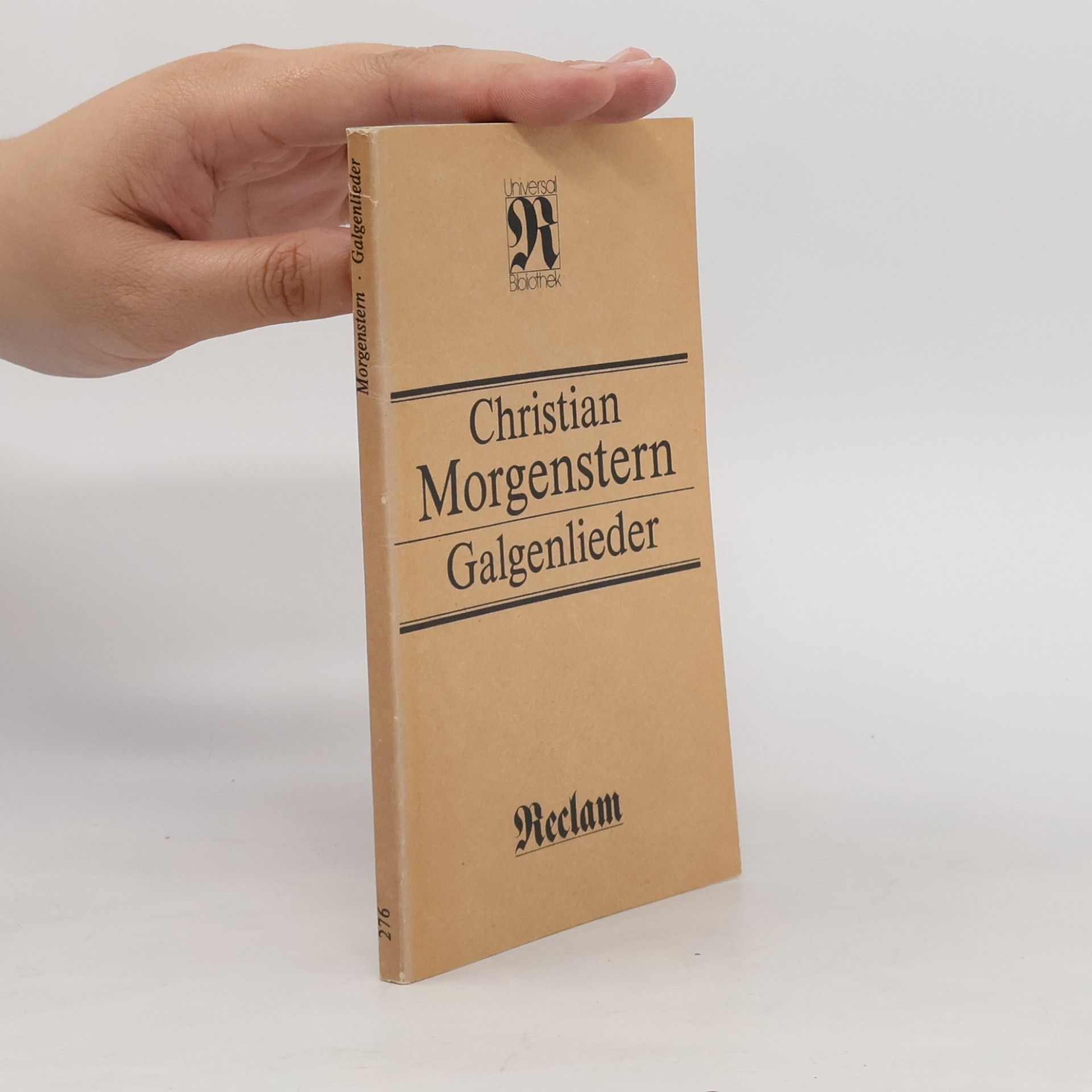 Christian Morgenstern Galgenlieder