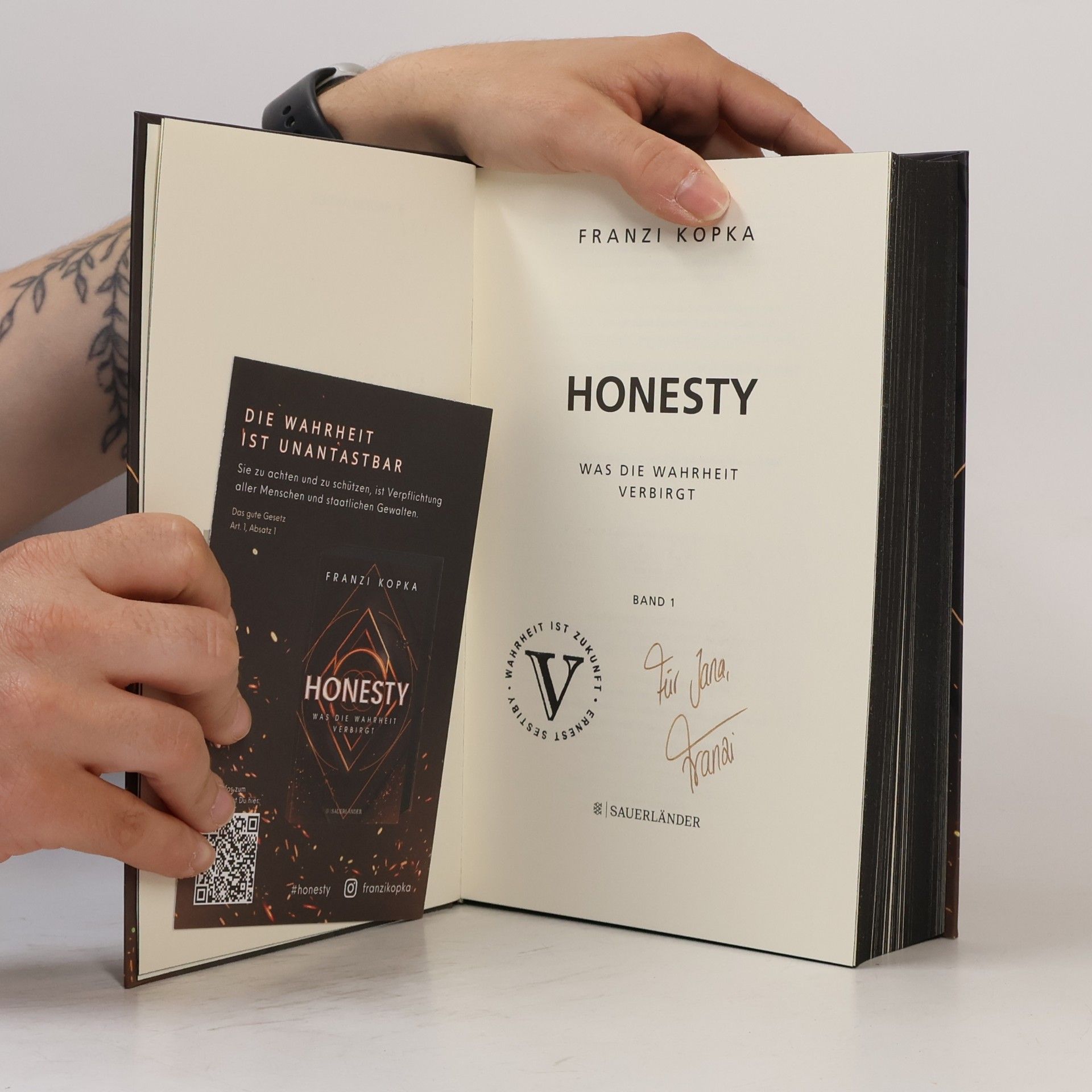 Franzi Kopka Honesty. Was die Wahrheit verbirgt