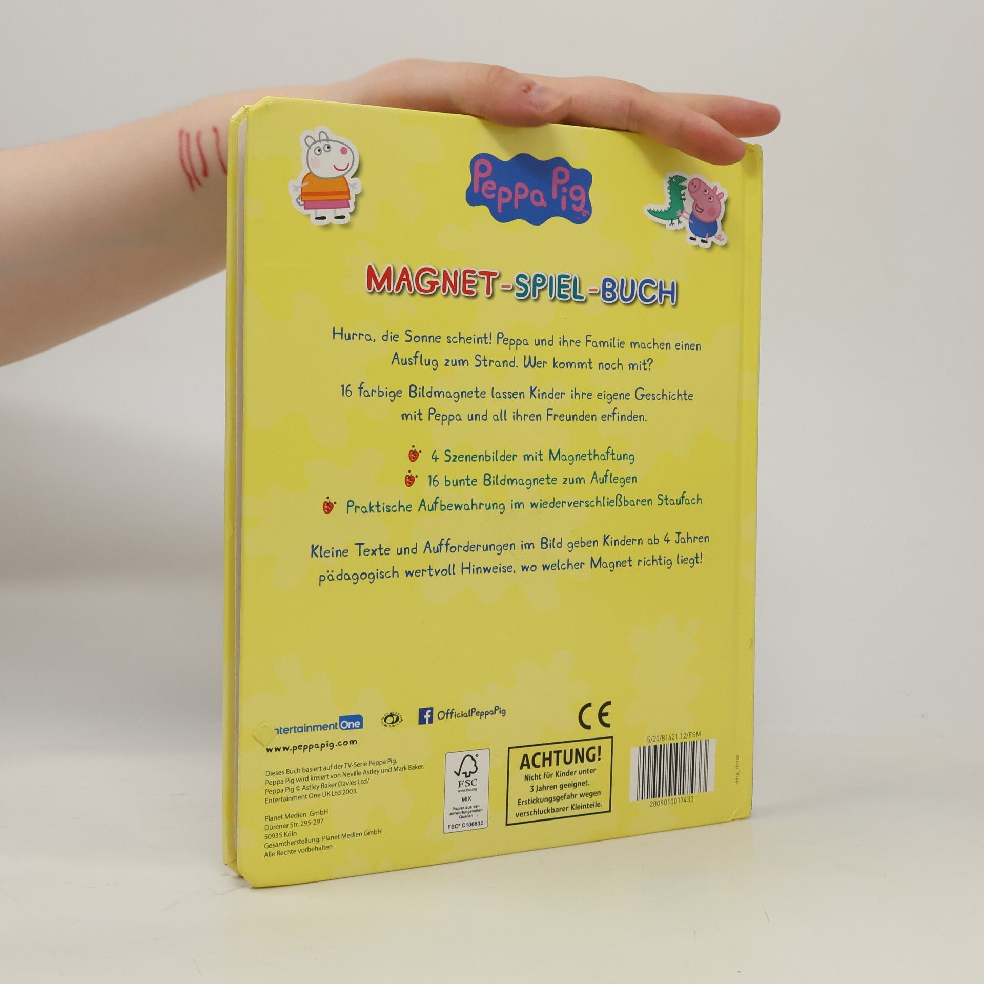 Autorenkollektiv Peppa Pig Magnet-Spiel Buch