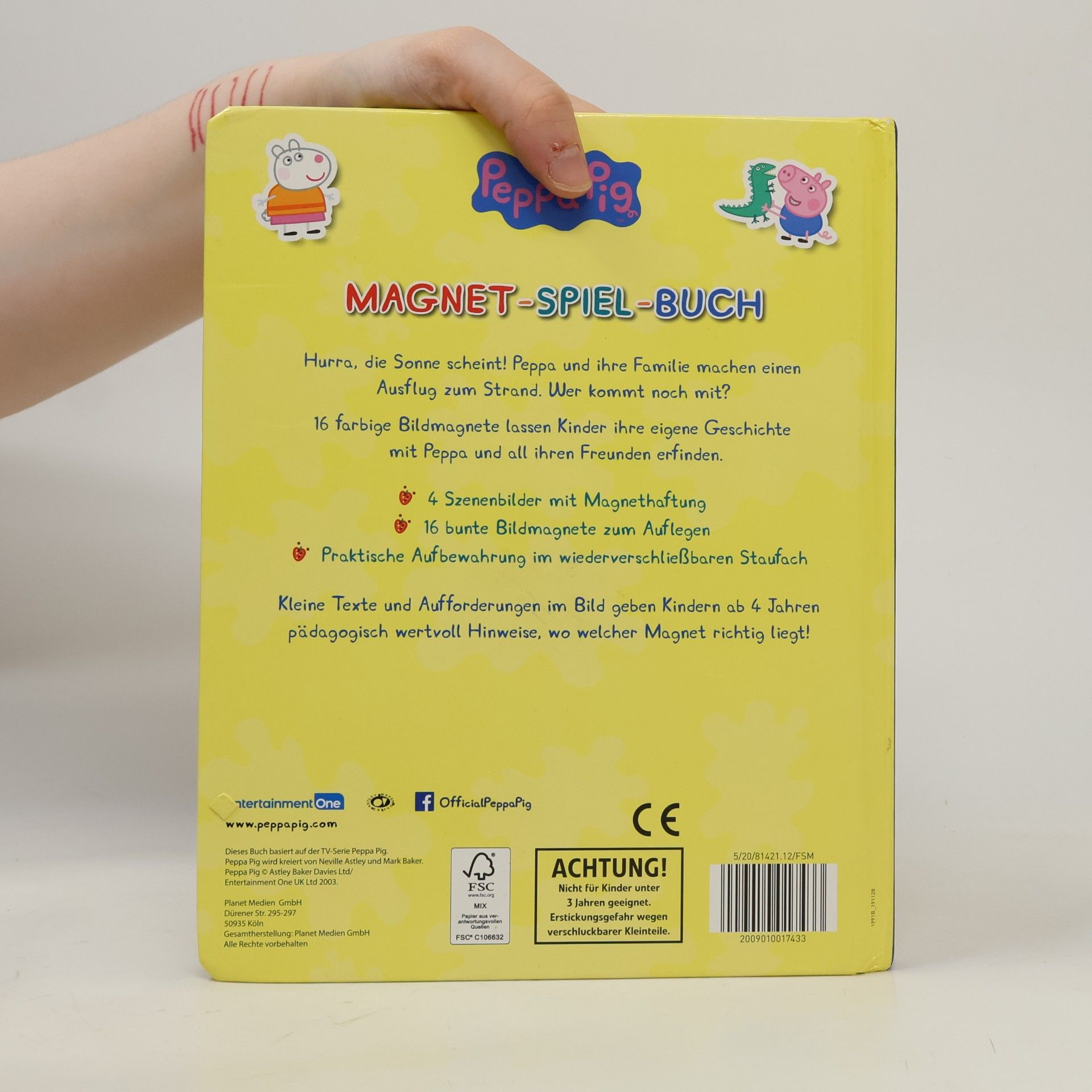 Autorenkollektiv Peppa Pig Magnet-Spiel Buch