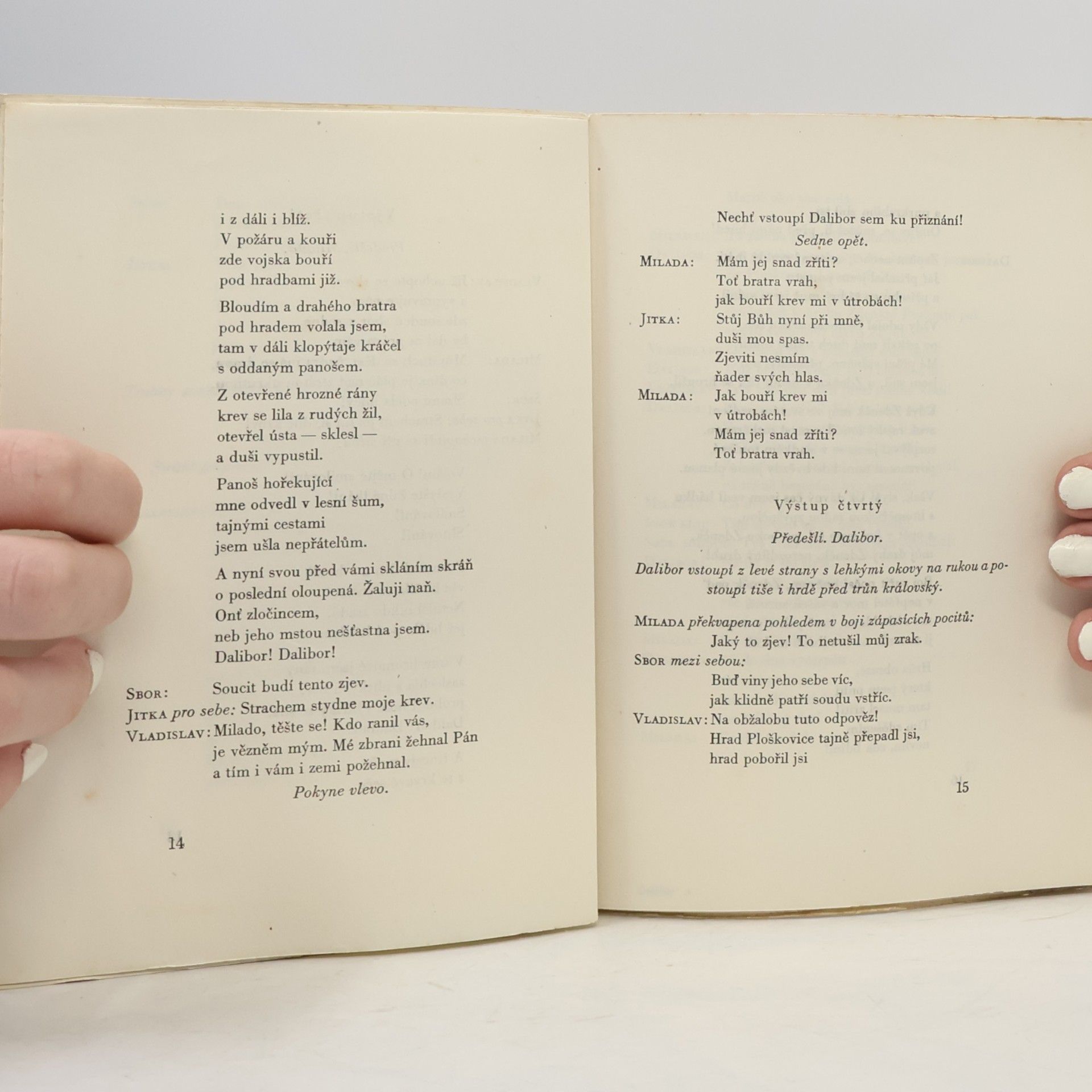 Bedřich Smetana Operní libreta. Dalibor