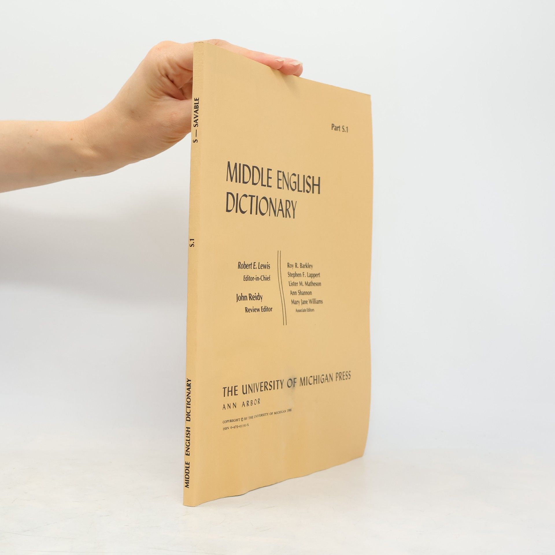 AA.VV. Middle English Dictionary