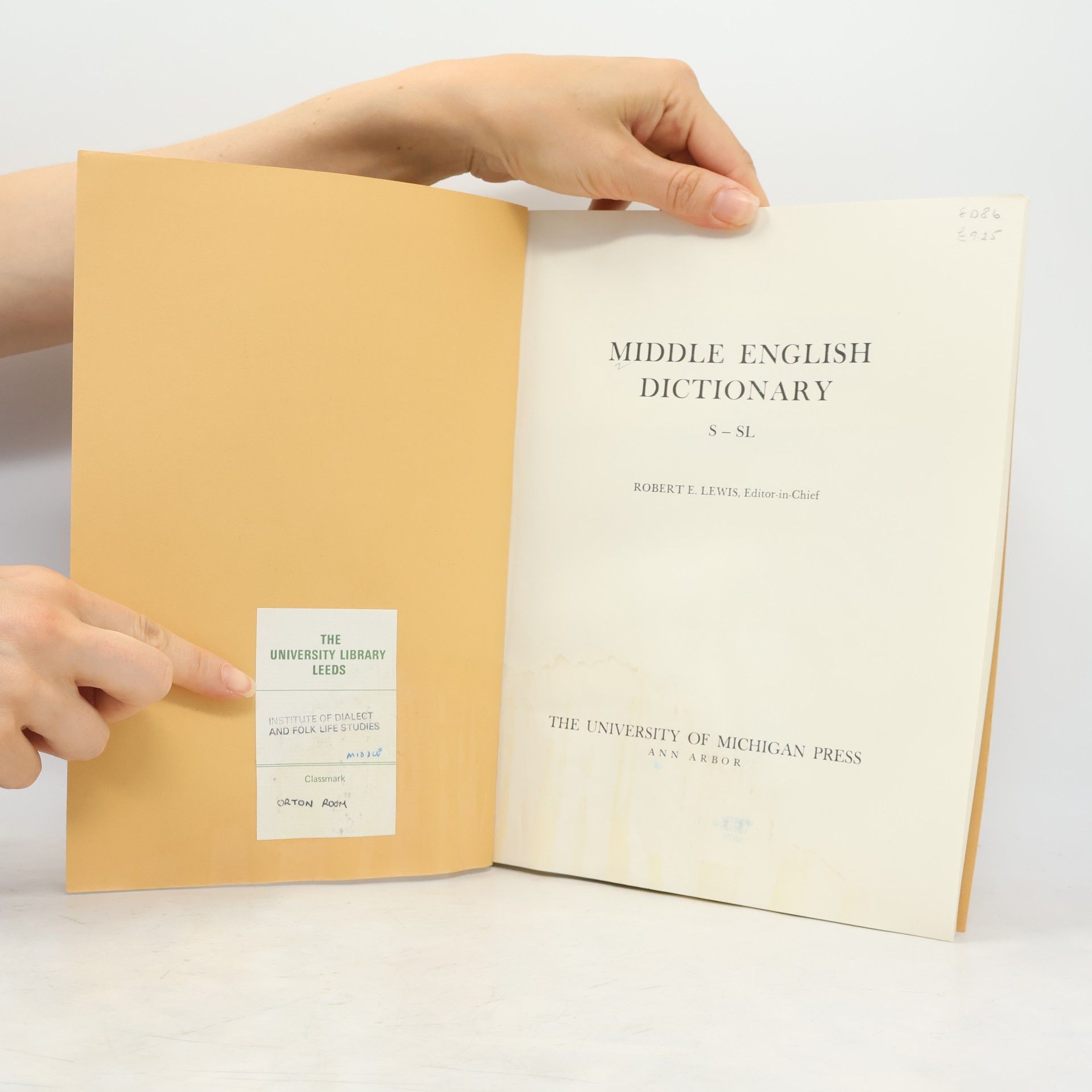 AA.VV. Middle English Dictionary