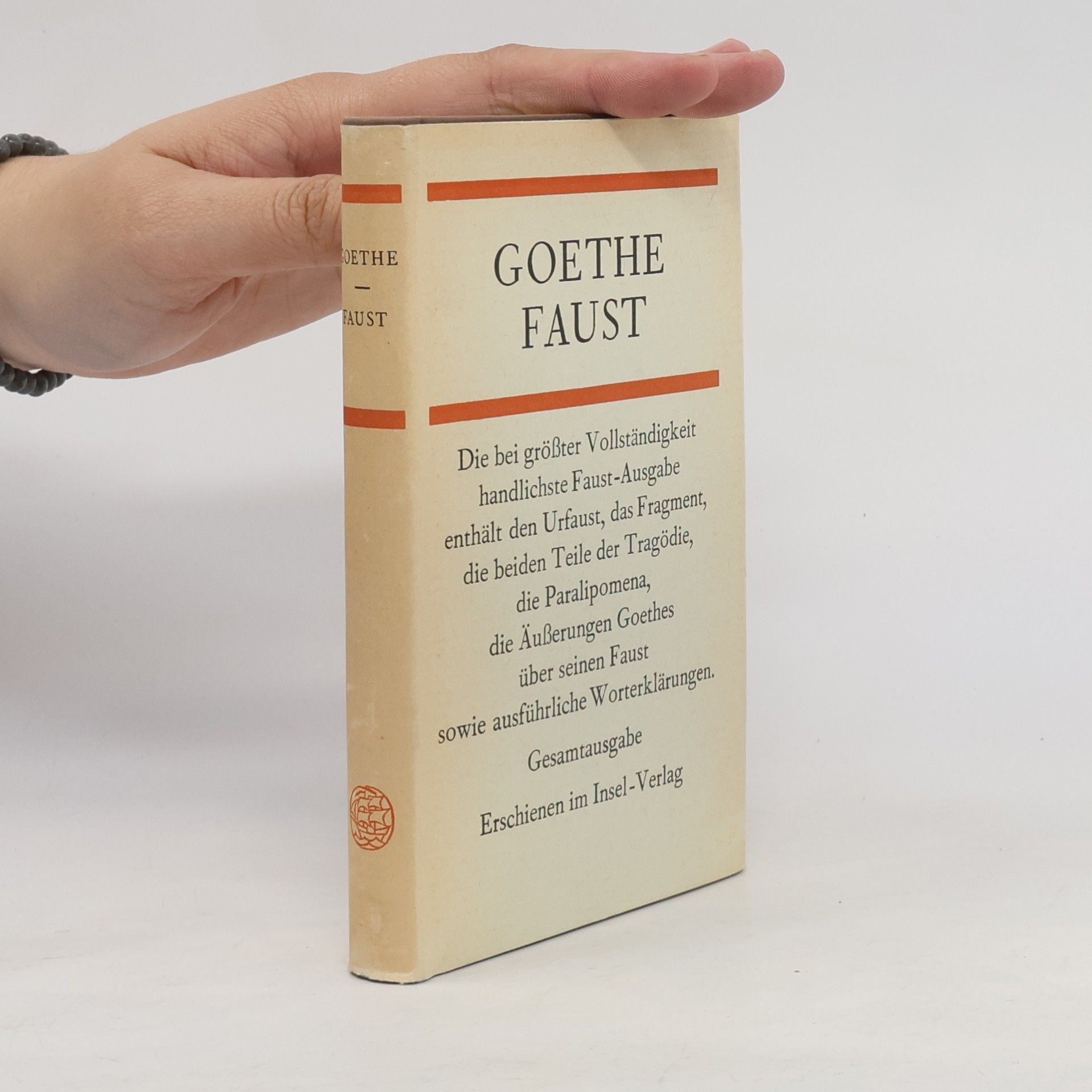 Johann Wolfgang von Goethe Goethe. Faust