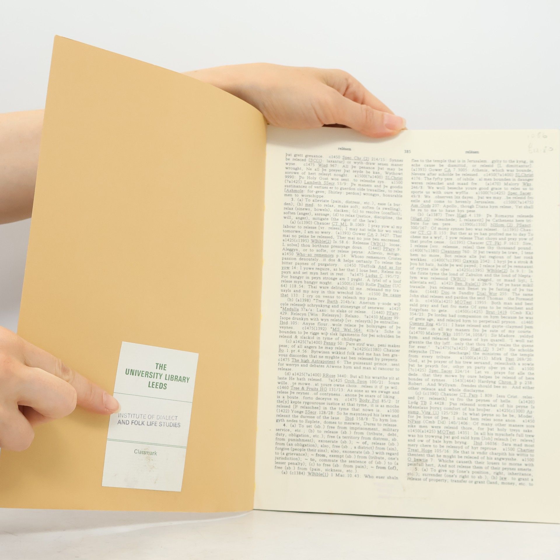 Robert E. Lewis Middle English Dictionary