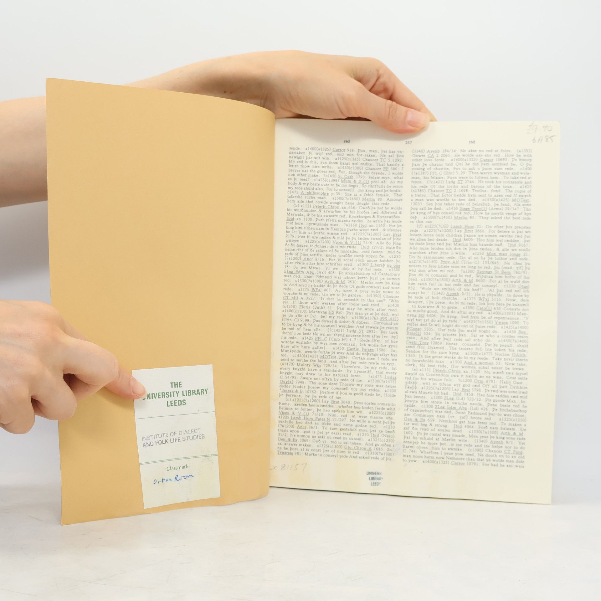 Robert E. Lewis Middle English Dictionary