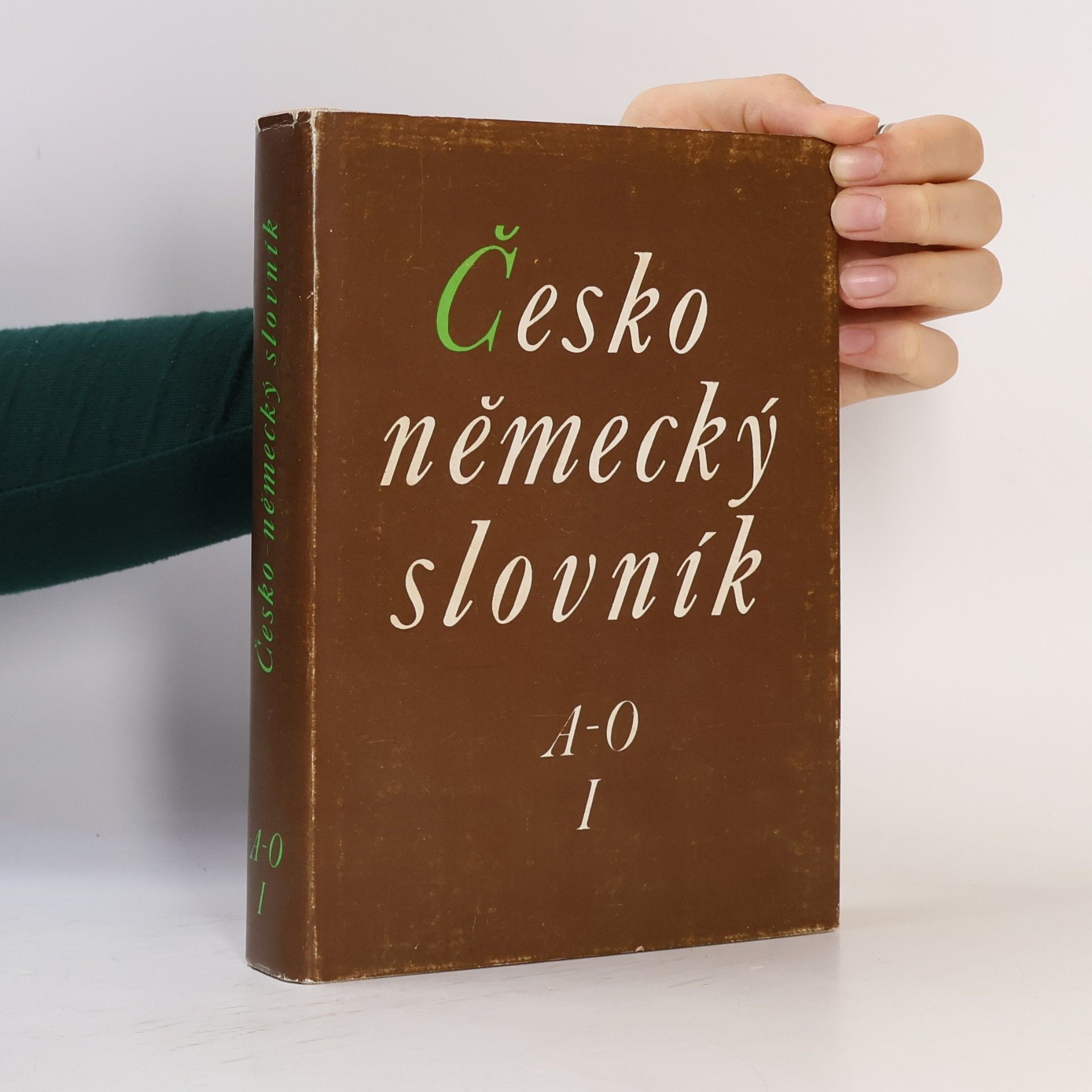 Česko-německý slovník I. A-O