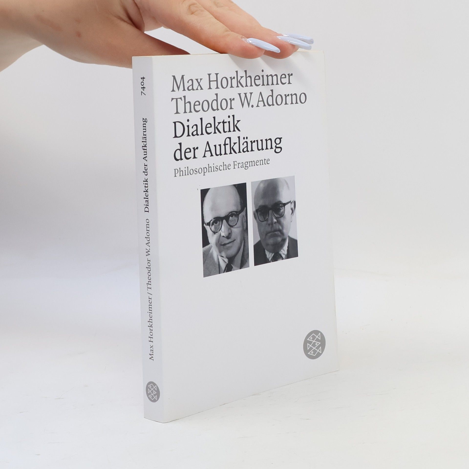 Max Horkheimer Dialektik der Aufklärung