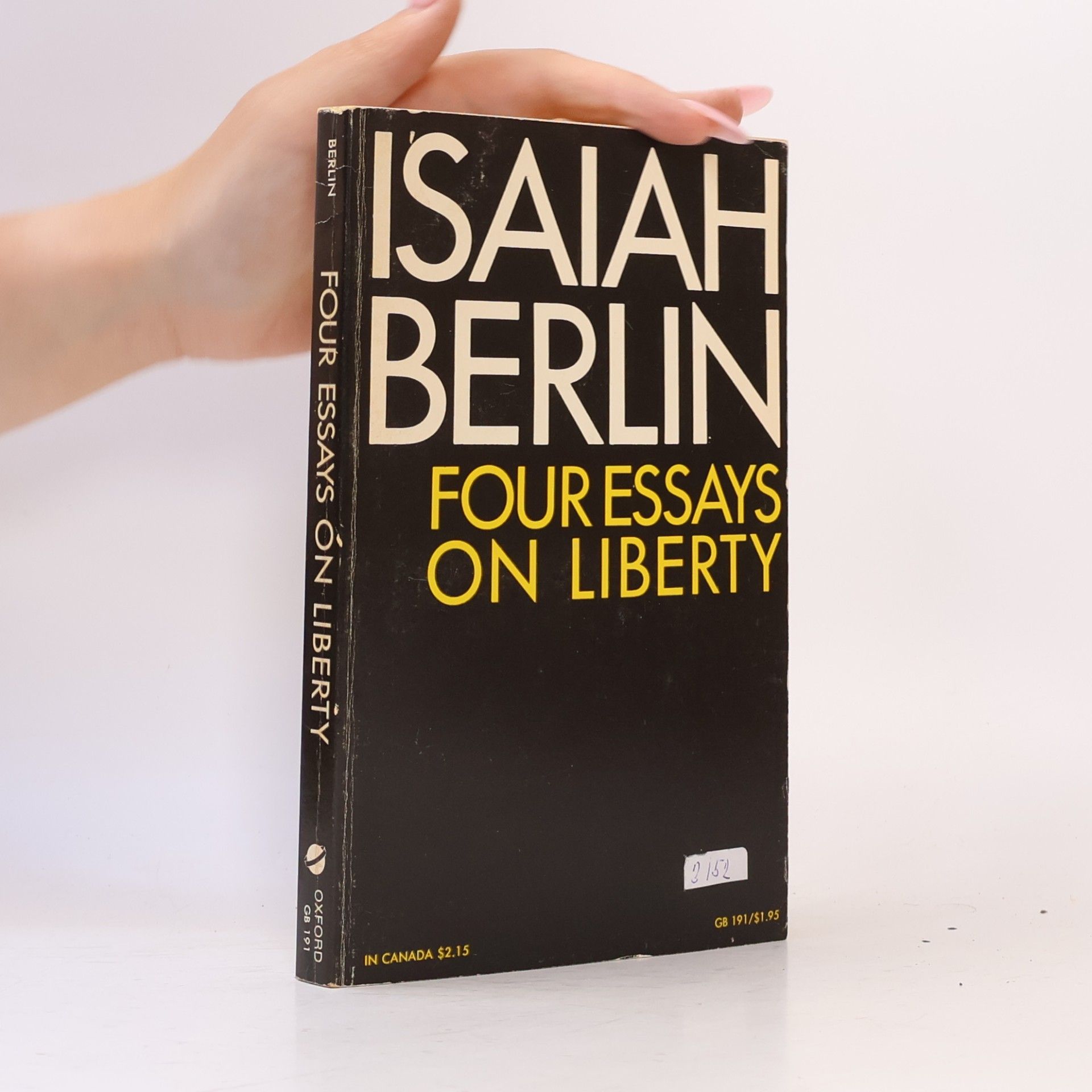 Isaiah Berlin Four Essays on Liberty