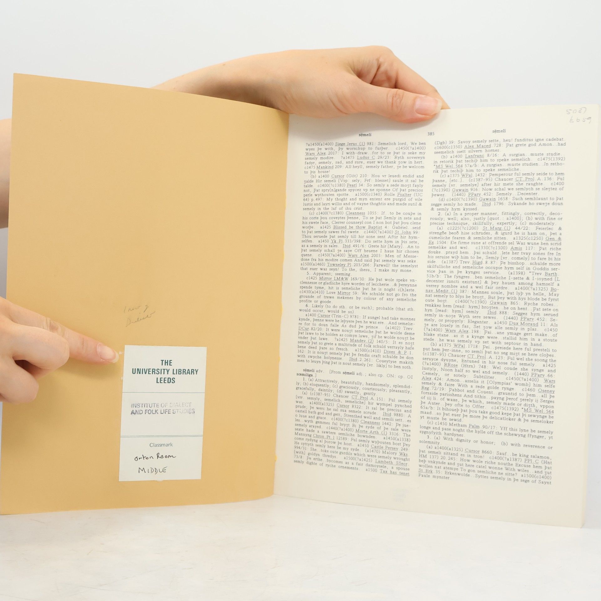 Robert E. Lewis Middle English Dictionary