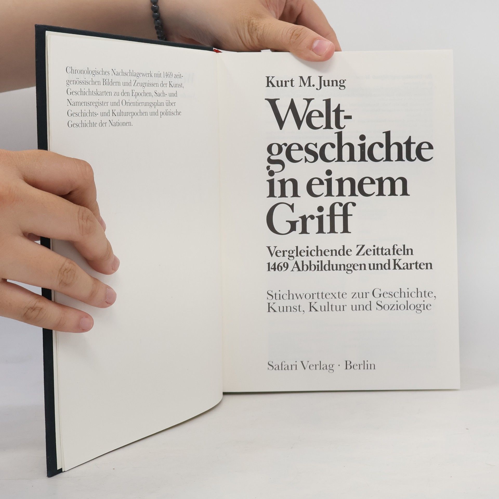 Kurt Jung Weltgeschichte in einem Griff