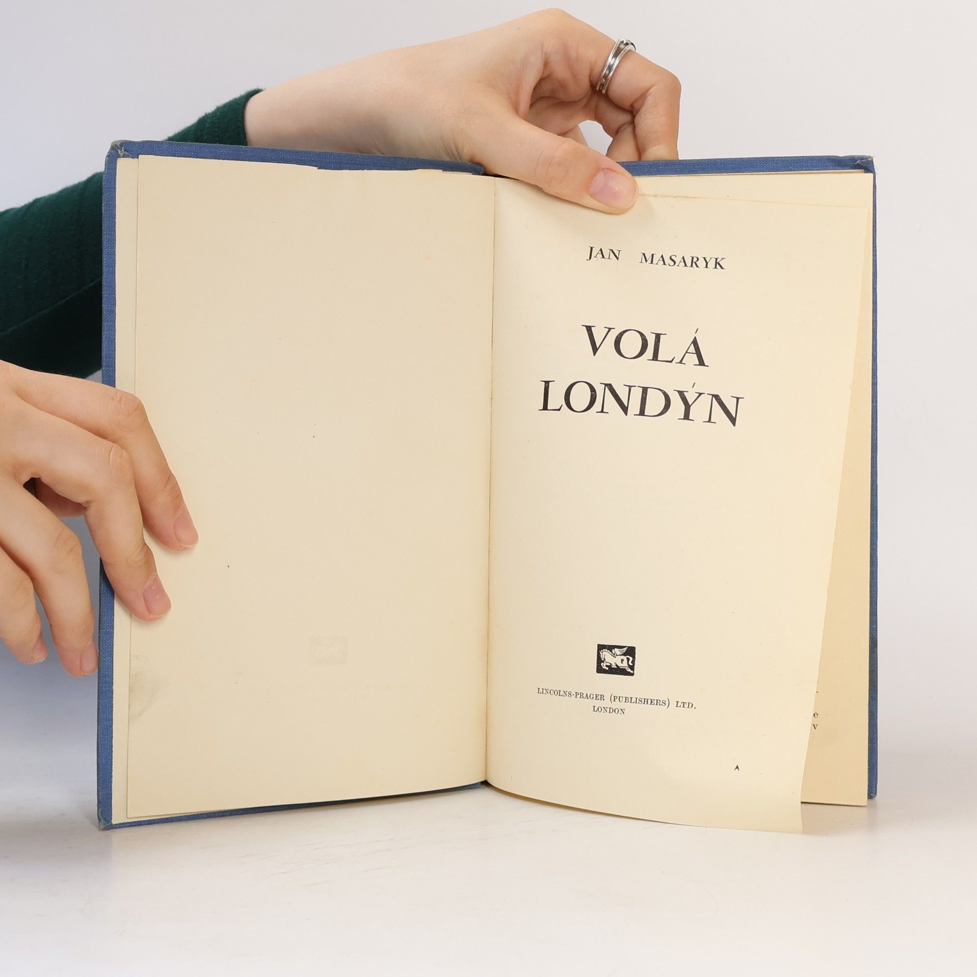 Jan Masaryk Volá Londýn