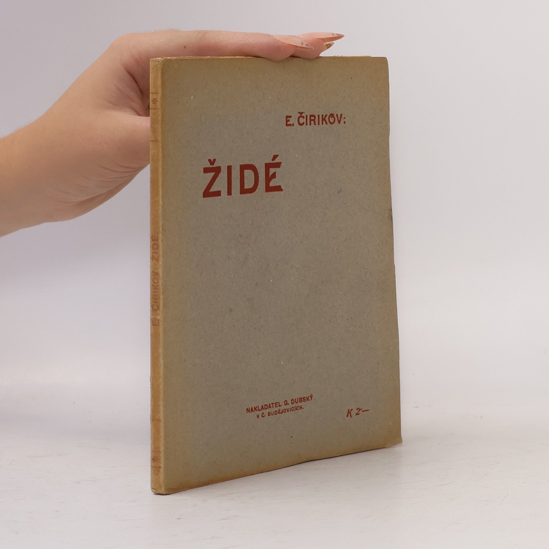 E. N. Čirikov Židé