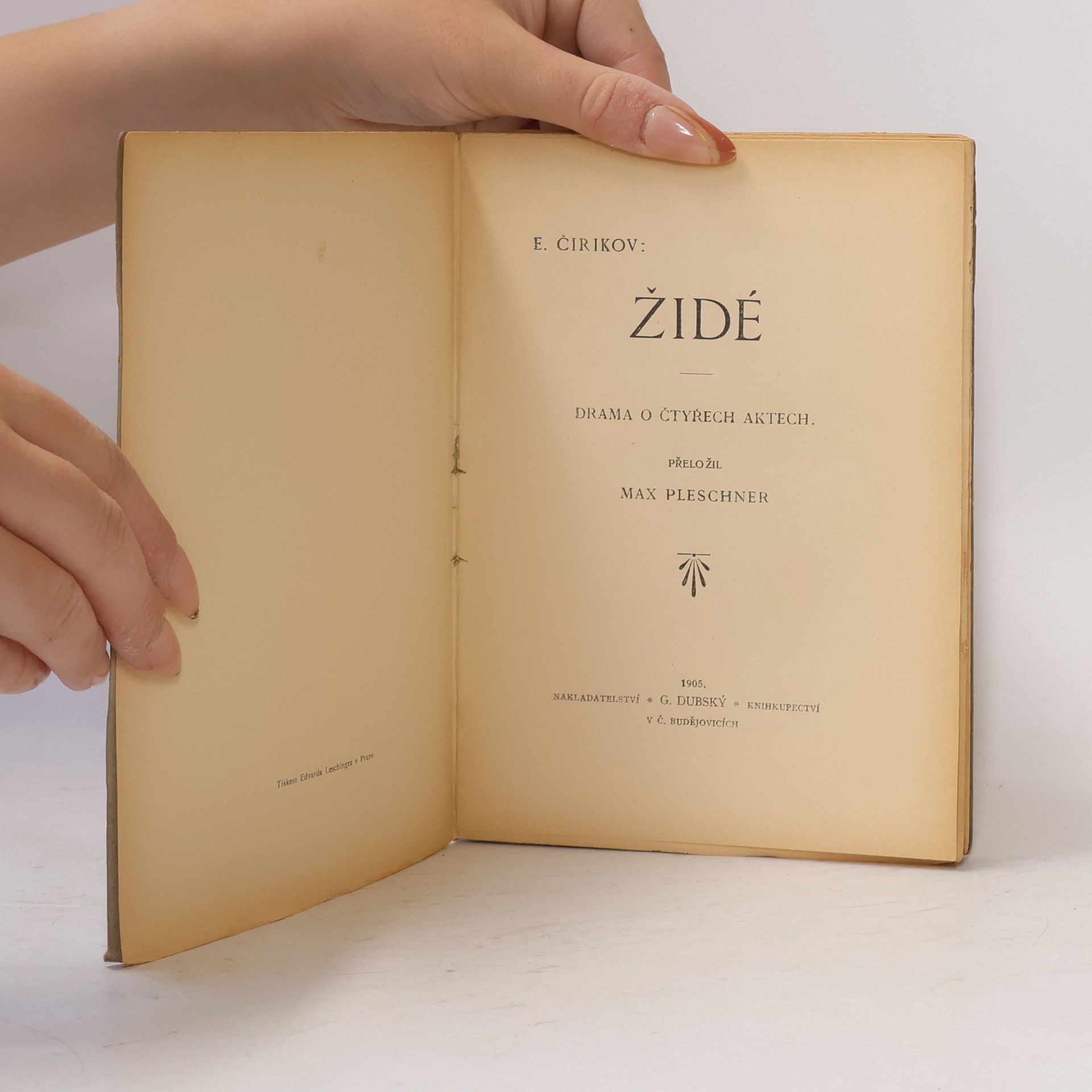 E. N. Čirikov Židé